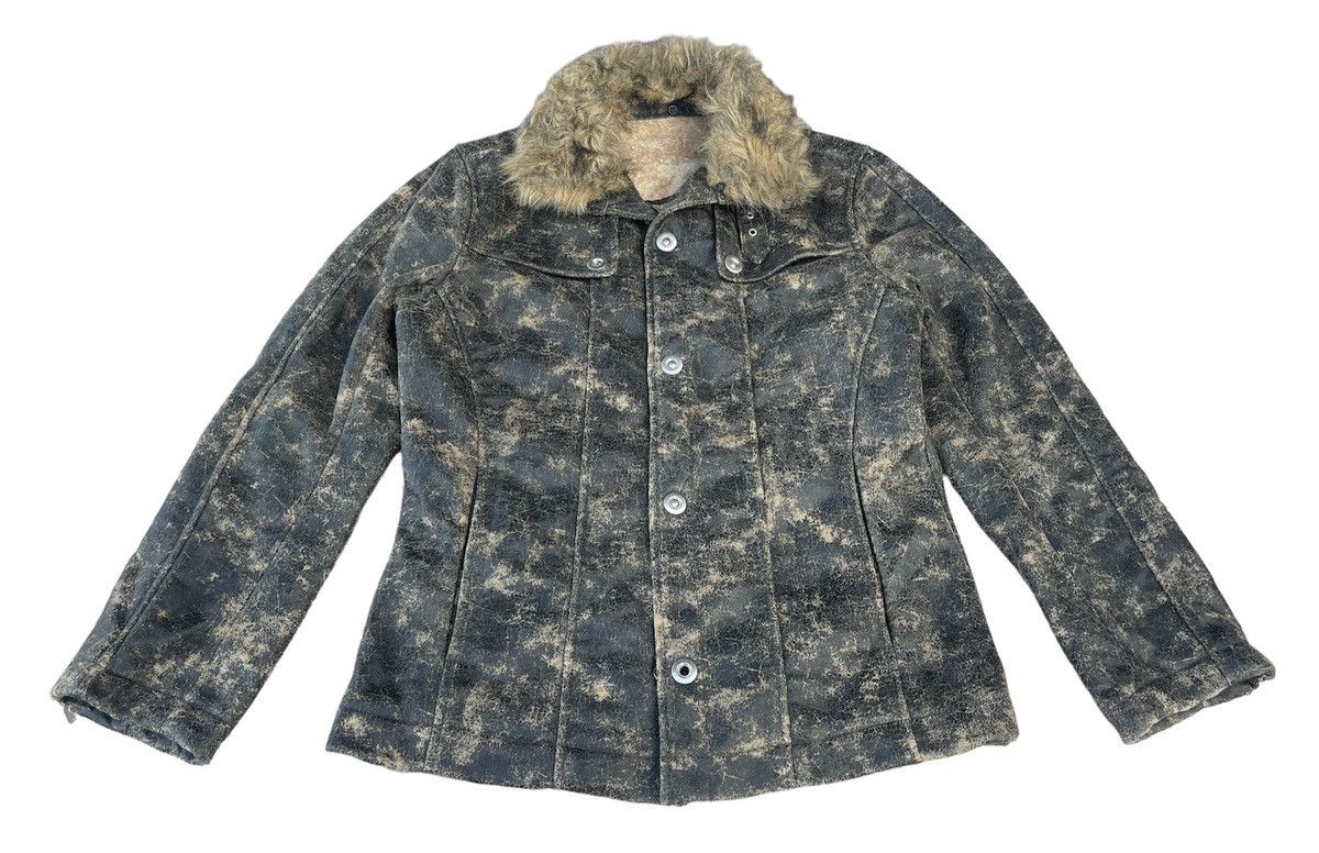 Japanese A.S.M Atelier Sab Men Fur Leather Jacket