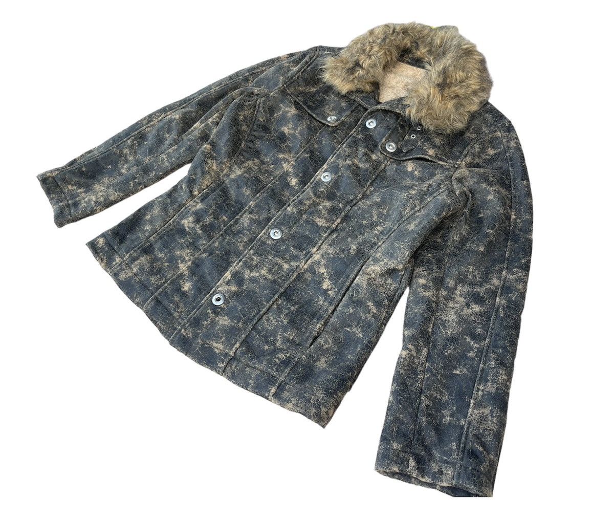 14th Addiction Japanese A.S.M Atelier Sab Men Fur Leather Jacket Size US S / EU 44-46 / 1 - 6 Thumbnail