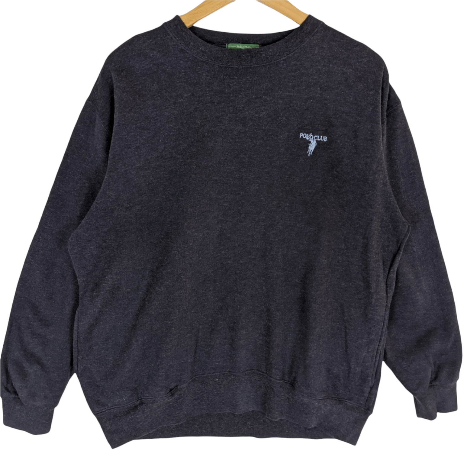 Japanese Brand Vintage POLO CLUB Jumper Sweatshirt Size US L / EU 52-54 / 3 - 2 Thumbnail