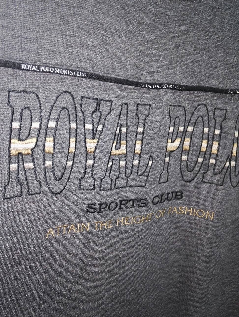 Polo Ralph Lauren Rare Royal Polo Sports Club Sweatshirt Embroidered Big Logo Size US L / EU 52-54 / 3 - 3 Thumbnail