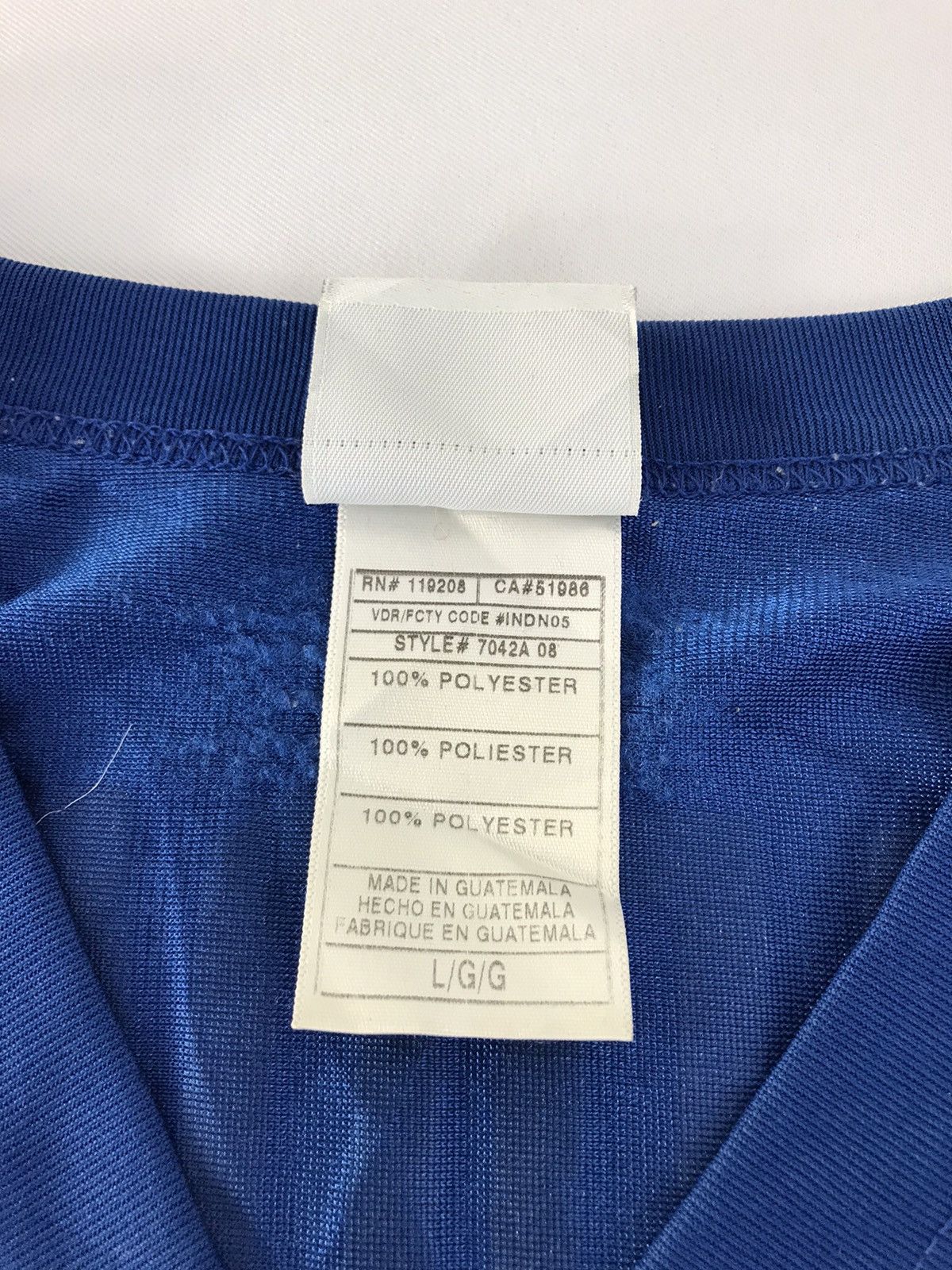 NFL × Vintage NFL Team Apparel Indianapolis Colts Team Jerseys Tee V Neck Size US L / EU 52-54 / 3 - 6 Thumbnail