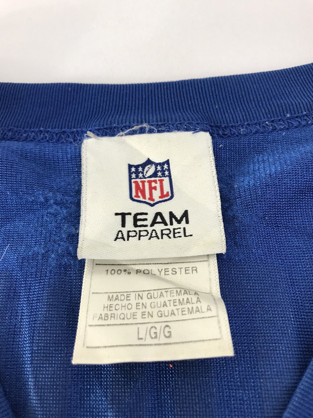 NFL × Vintage NFL Team Apparel Indianapolis Colts Team Jerseys Tee V Neck Size US L / EU 52-54 / 3 - 5 Thumbnail