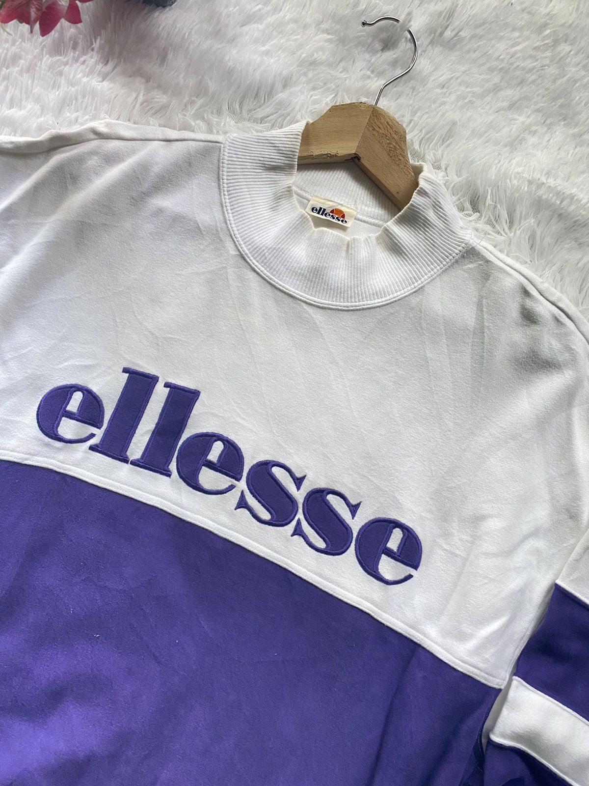 Ellesse × Vintage Vintage Ellese Crewneck Size US M / EU 48-50 / 2 - 2 Thumbnail
