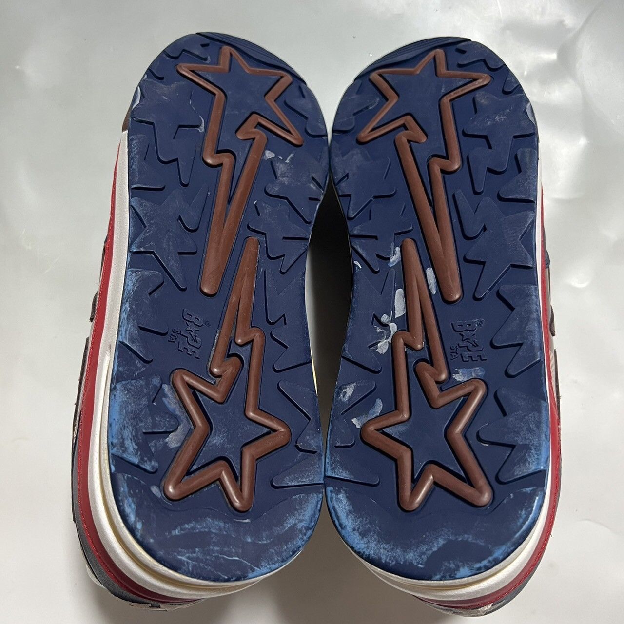 Bape BAPE ROAD Sta lovegene check patent leather Size US 13 / EU 46 - 5 Thumbnail