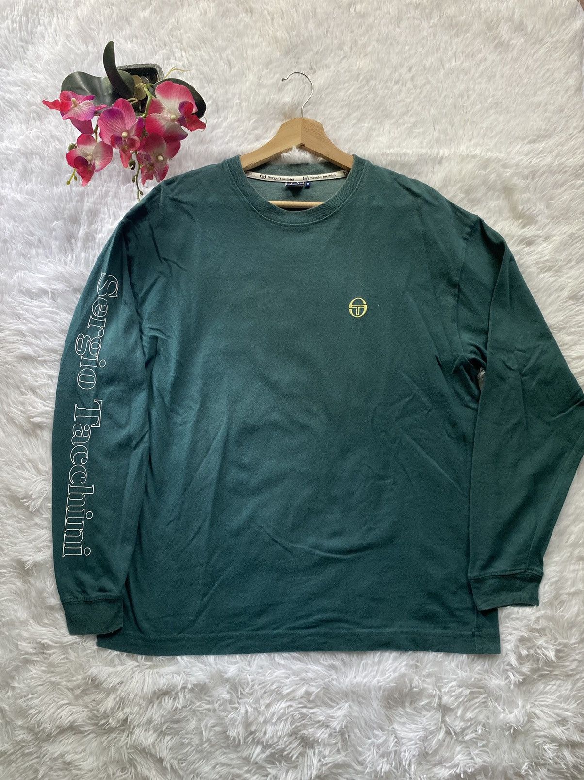 Sergio Tacchini × Vintage Vintage Sergio Tacchini Size US L / EU 52-54 / 3 - 2 Thumbnail