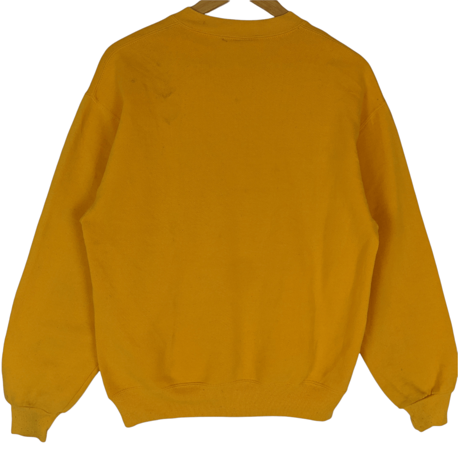 Russell Athletic 90's RUSSELL ATHLETIC Yellow Plain Jumper Sweatshirt Size US M / EU 48-50 / 2 - 6 Thumbnail