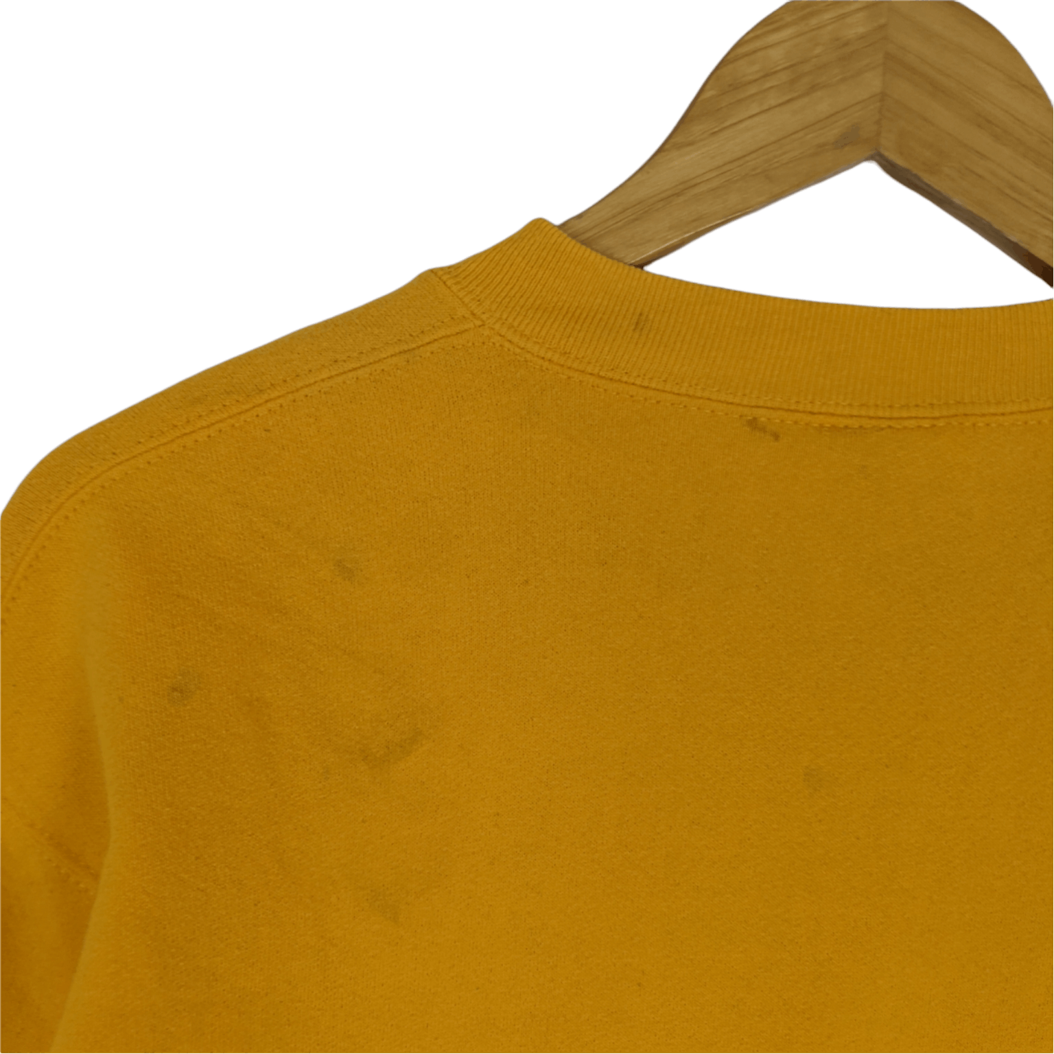 Russell Athletic 90's RUSSELL ATHLETIC Yellow Plain Jumper Sweatshirt Size US M / EU 48-50 / 2 - 10 Thumbnail