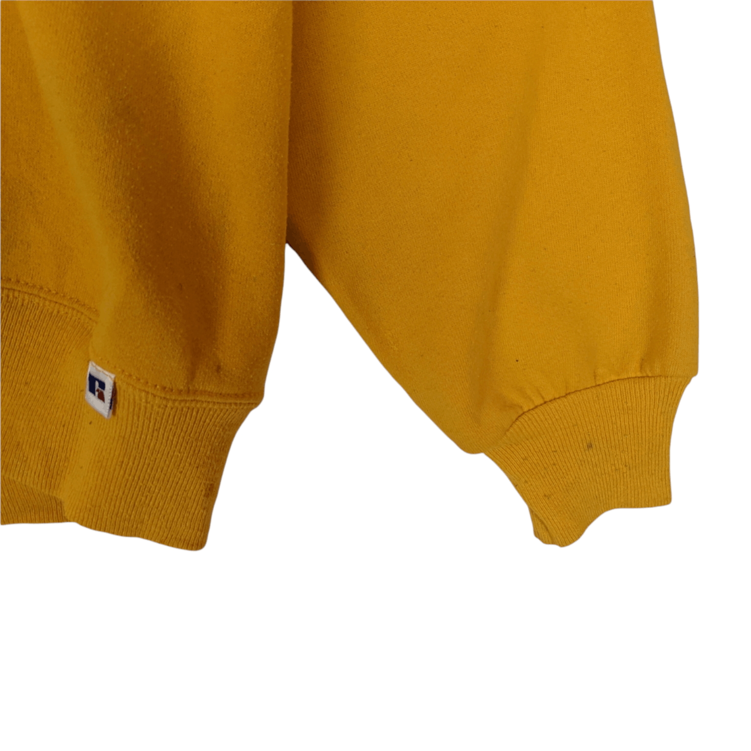 Russell Athletic 90's RUSSELL ATHLETIC Yellow Plain Jumper Sweatshirt Size US M / EU 48-50 / 2 - 5 Thumbnail