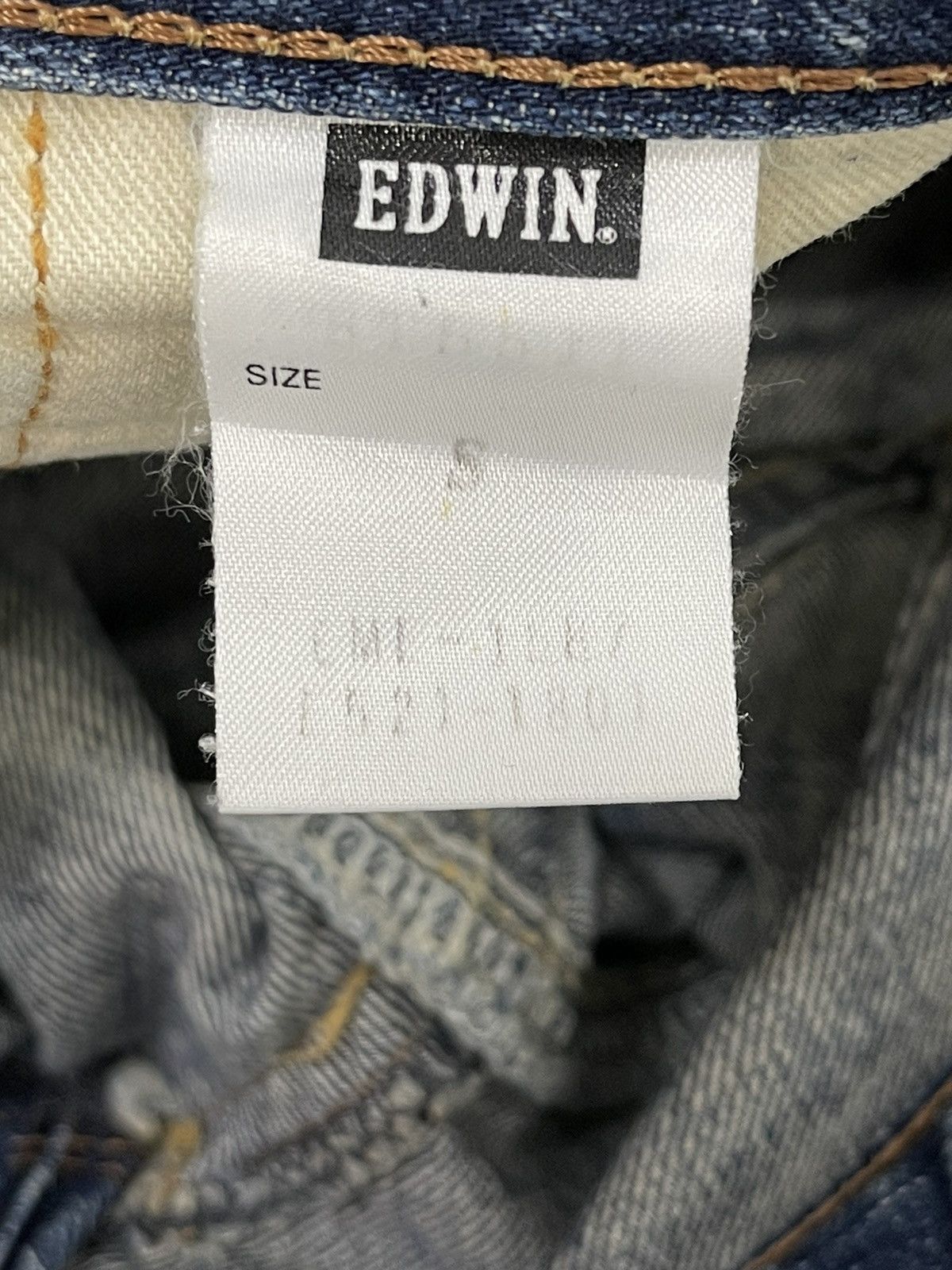 Edwin Flare Jeans Edwin Japan Distress Denim Low Rise Boot Cut 5🟦 Size US 30 / EU 46 - 21 Thumbnail