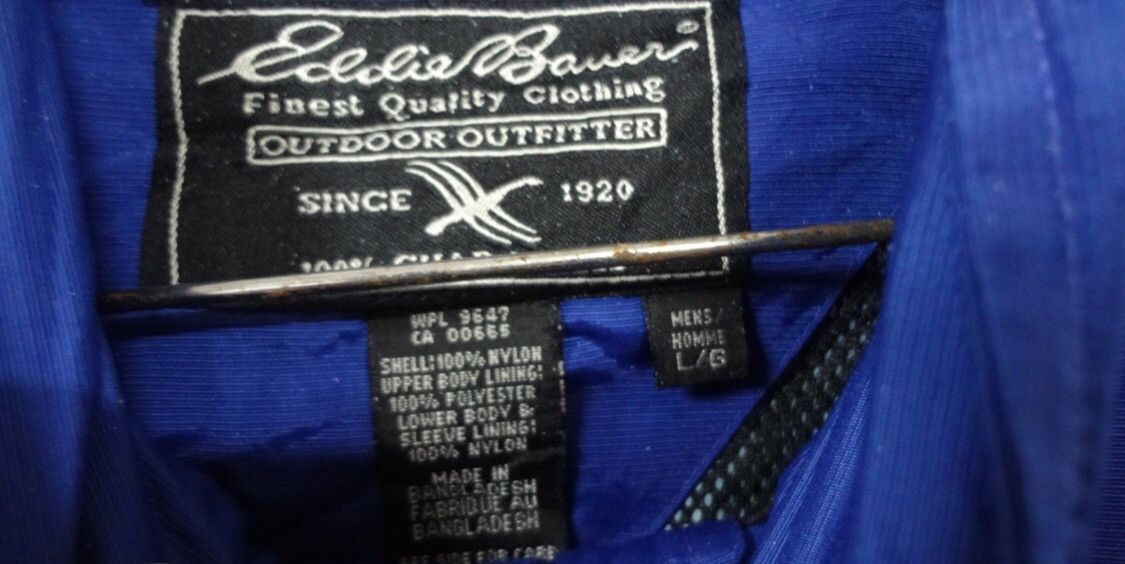 Eddie Bauer Eddie Bauer Sportswear Windbreaker Bomber Jacket Size Size US L / EU 52-54 / 3 - 4 Thumbnail