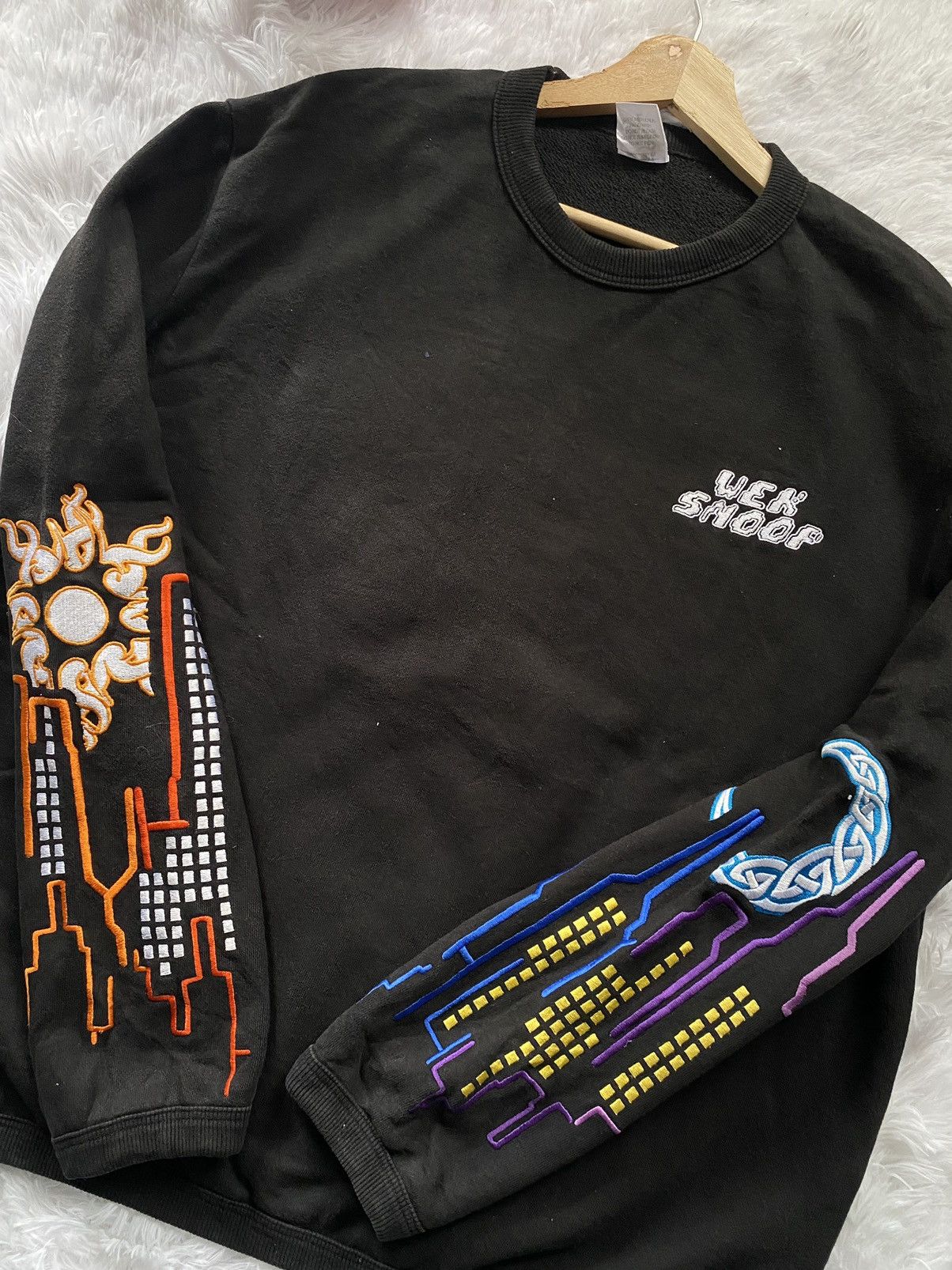 Japanese Brand Wek Snoop Sweatshirt Size US L / EU 52-54 / 3 - 3 Thumbnail