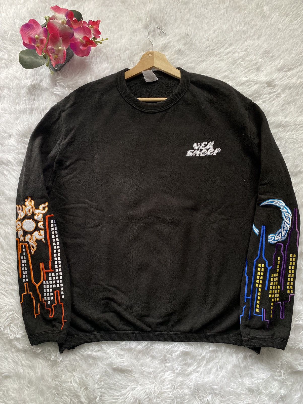 Japanese Brand Wek Snoop Sweatshirt Size US L / EU 52-54 / 3 - 1 Thumbnail