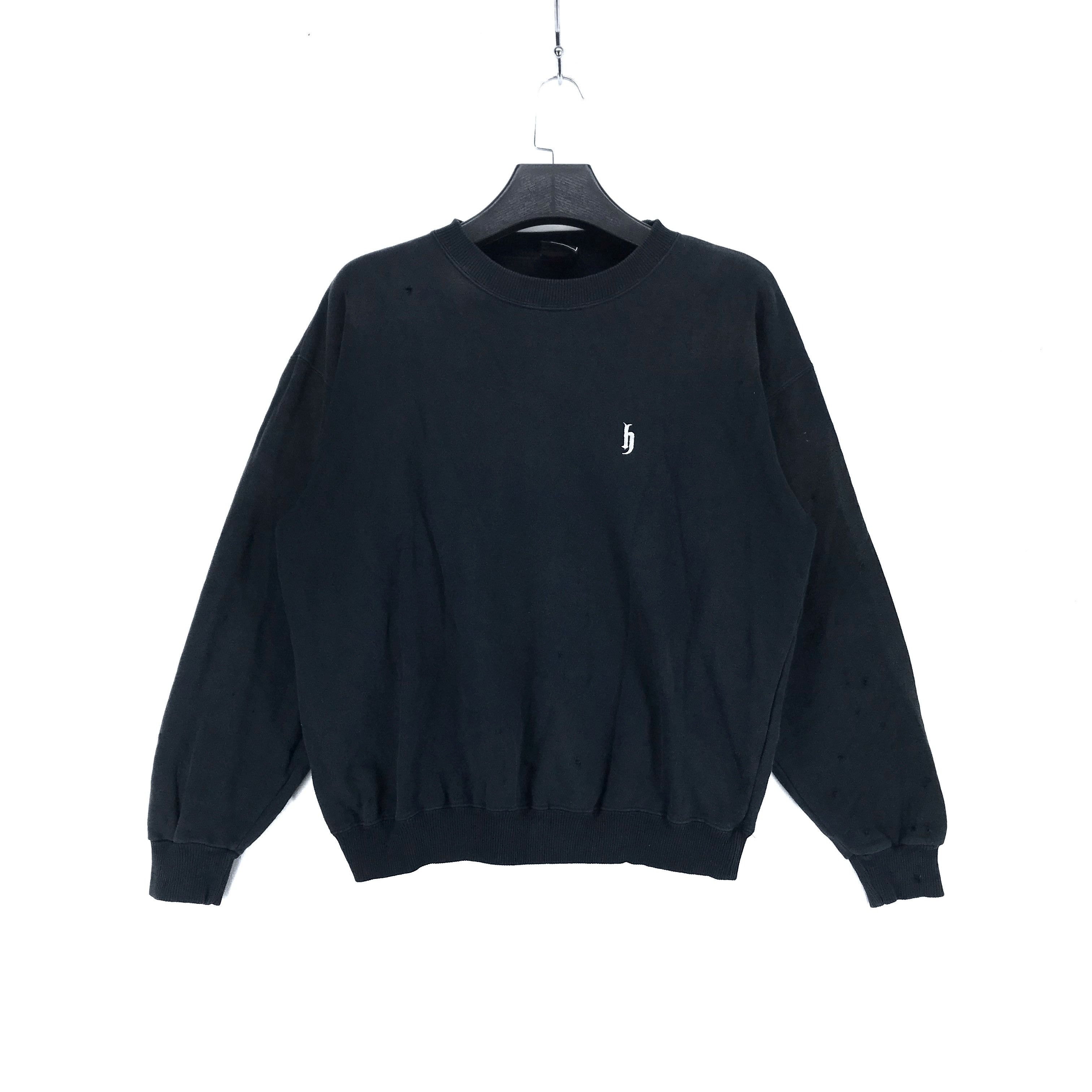 Japanese Brand Vintage DJ Honda Big Logo on back Sweatshirts #2663-85 Size US M / EU 48-50 / 2 - 3 Thumbnail