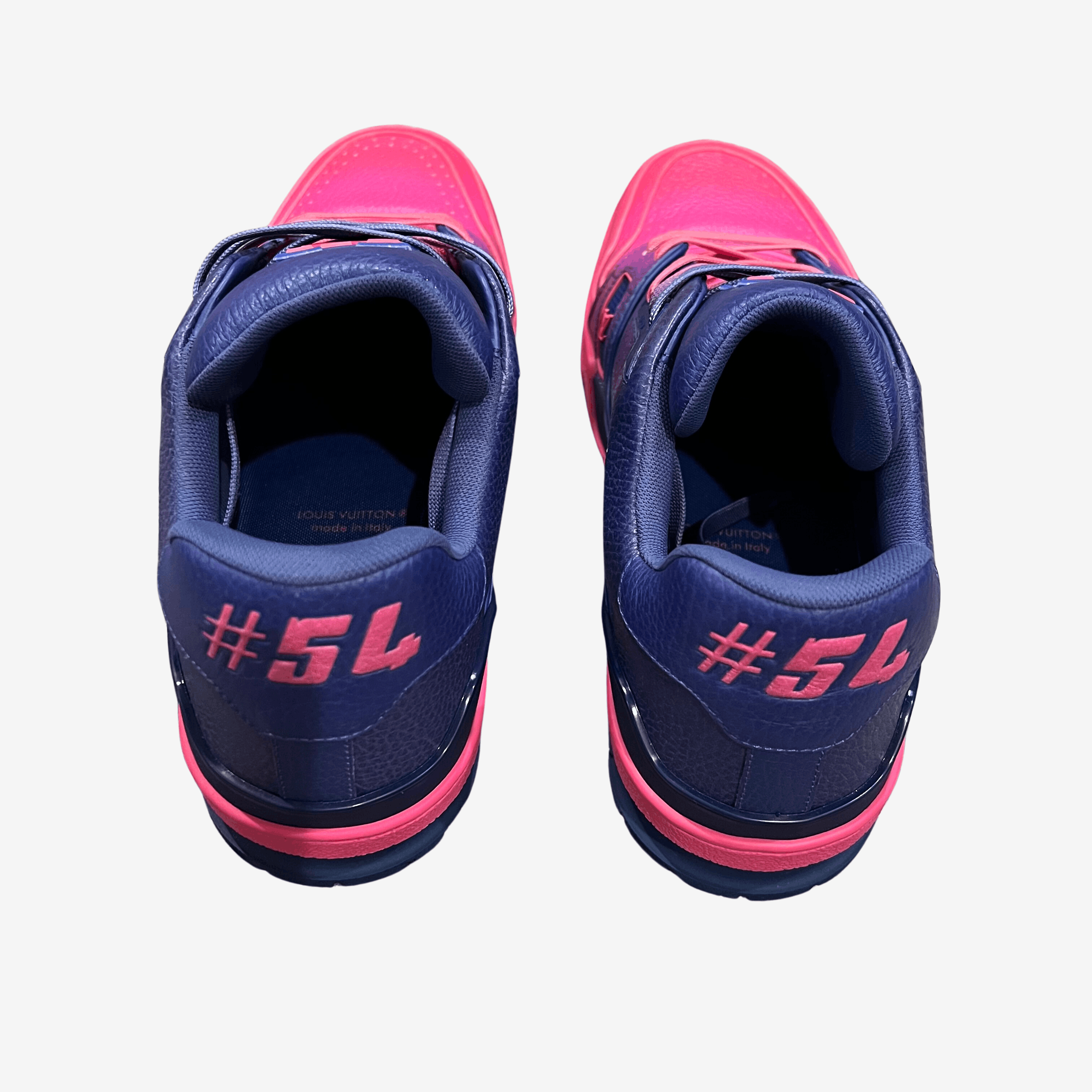 Louis Vuitton Purple Pink Fade Trainer Sneaker Virgil Abloh