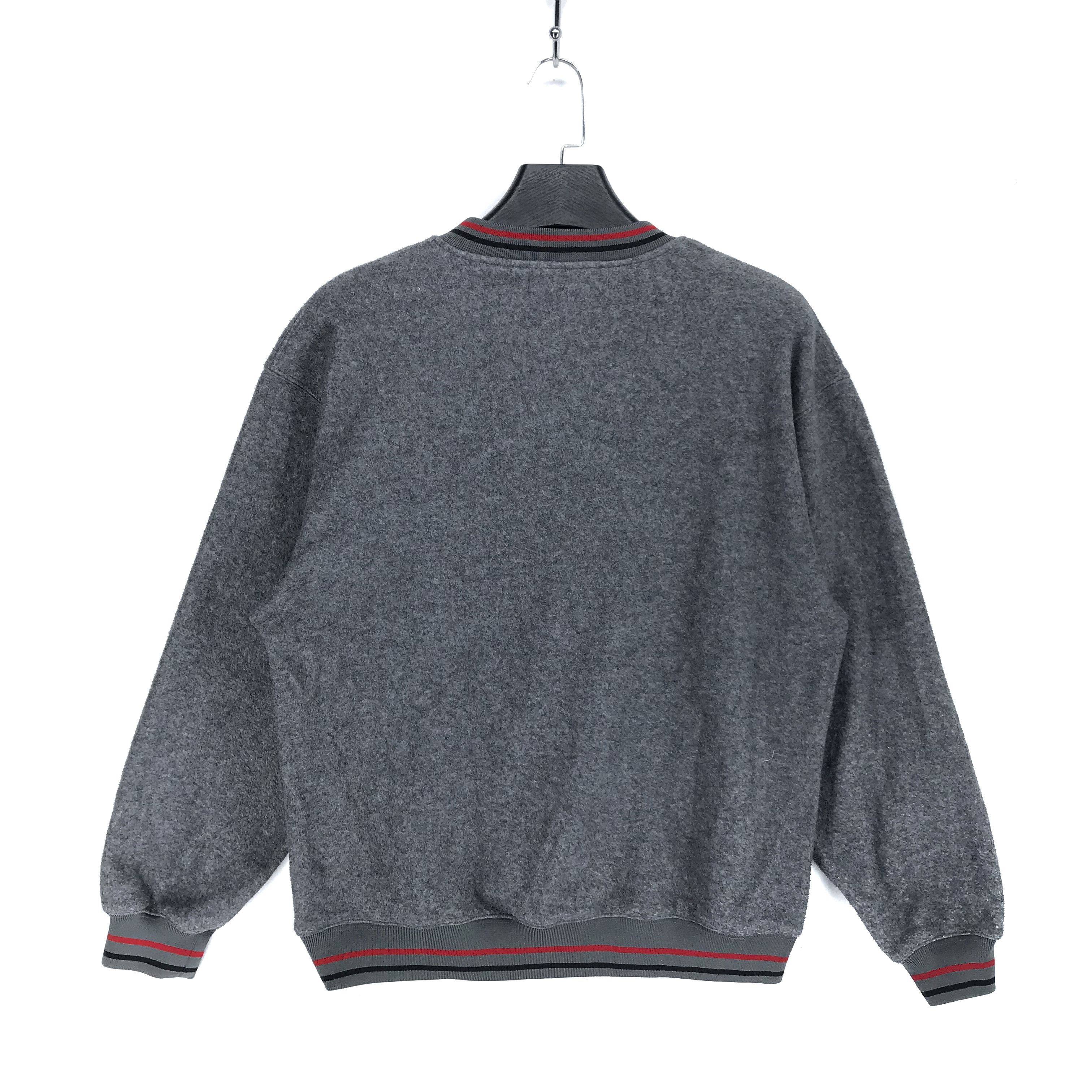 PERSON'S PERSON'S Sports Embroidery Logo Fleece Sweatshirt #2126-83 Size US M / EU 48-50 / 2 - 8 Thumbnail