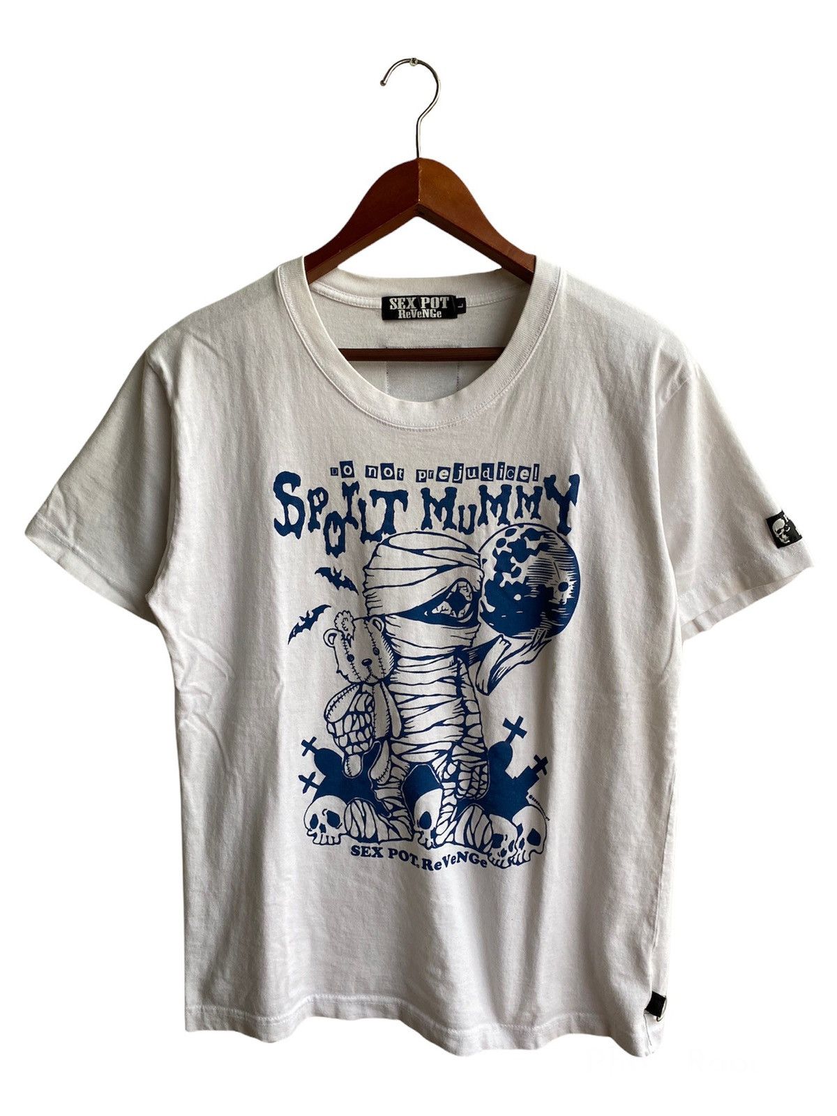 Pre-owned Seditionaries Sex Pot Revenge Punk Tee In White