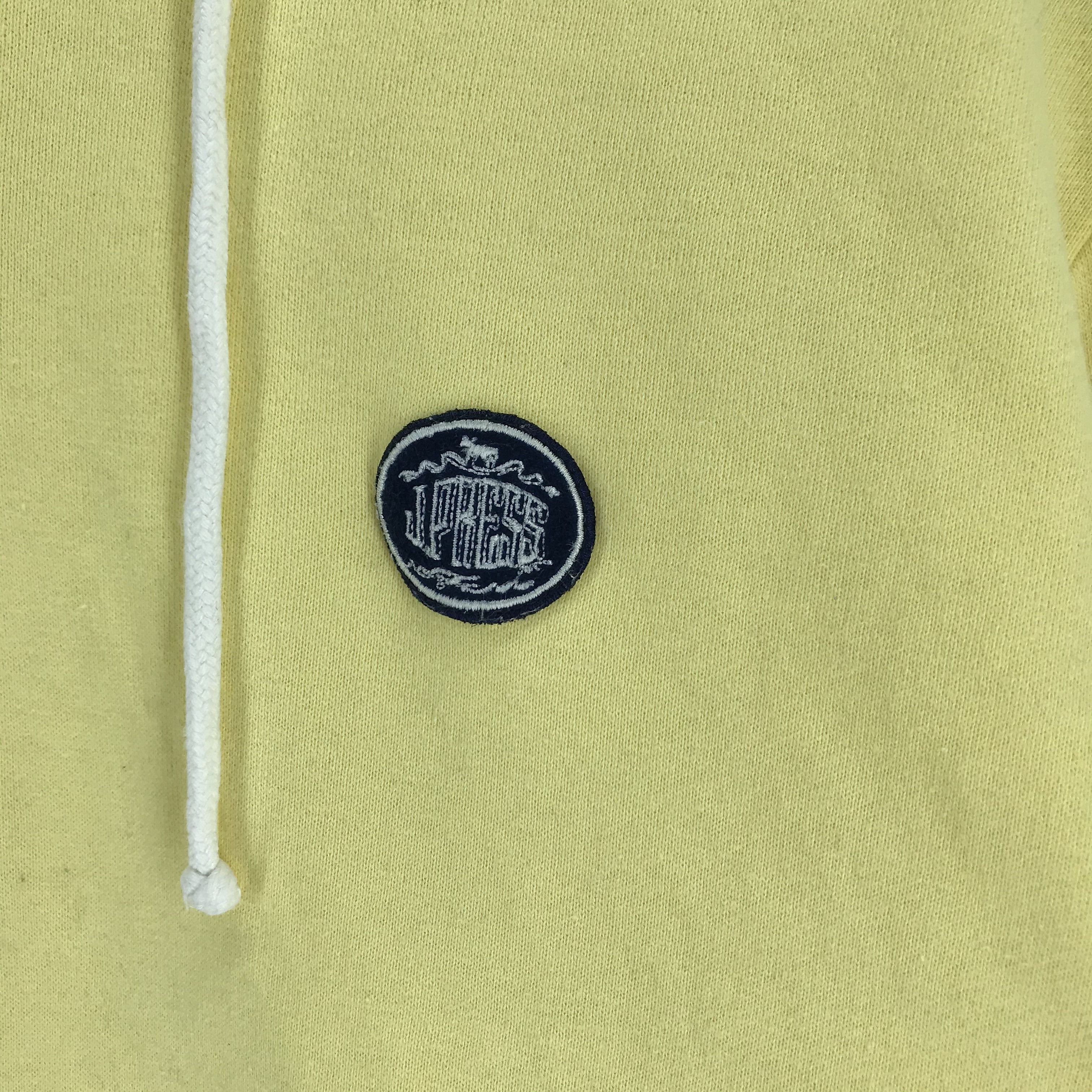 J. Press Vintage J Press Half Zip Yellow Hooded Sweater #2659-85 Size US L / EU 52-54 / 3 - 3 Thumbnail
