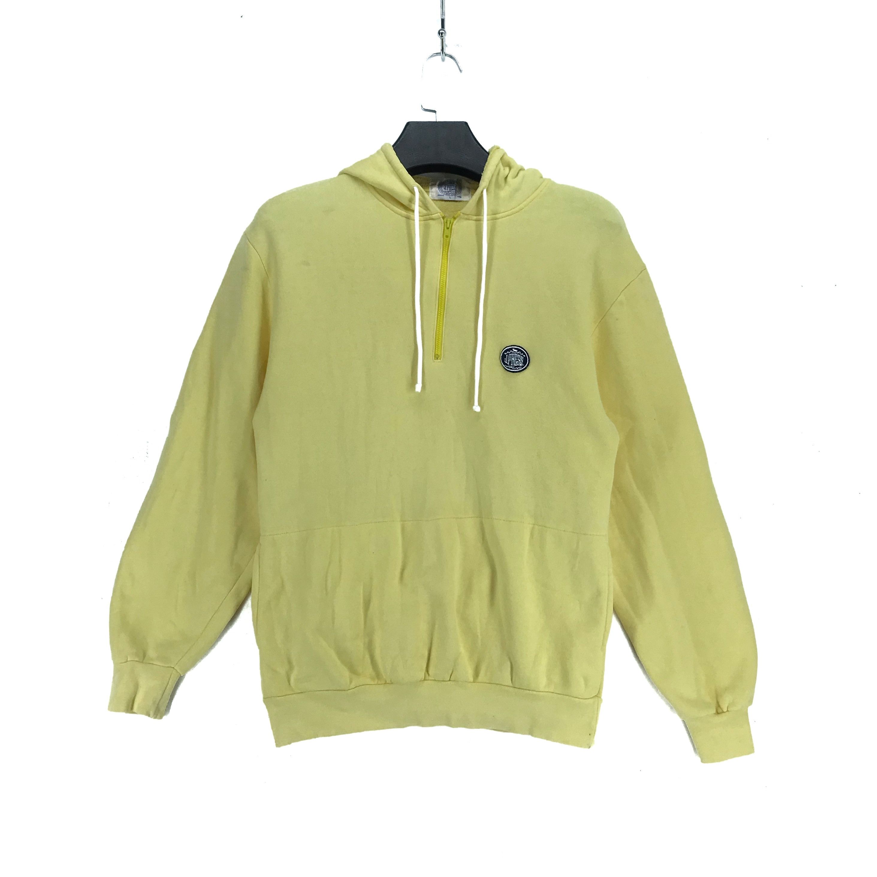 J. Press Vintage J Press Half Zip Yellow Hooded Sweater #2659-85 Size US L / EU 52-54 / 3 - 1 Thumbnail