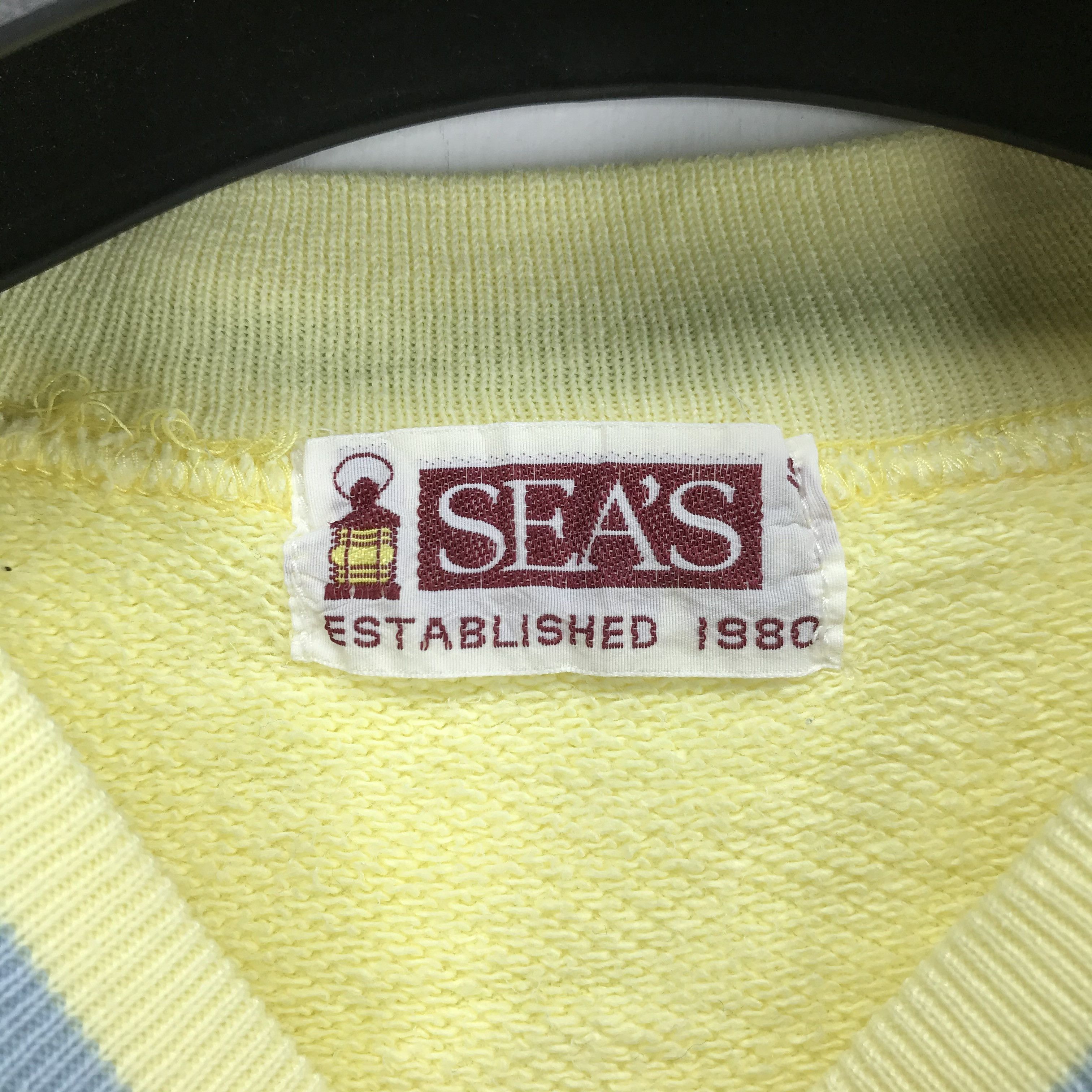 Japanese Brand Vintage SEA'S Tokyo Big Logo Sweatershirt #2166-84 Size US S / EU 44-46 / 1 - 6 Thumbnail
