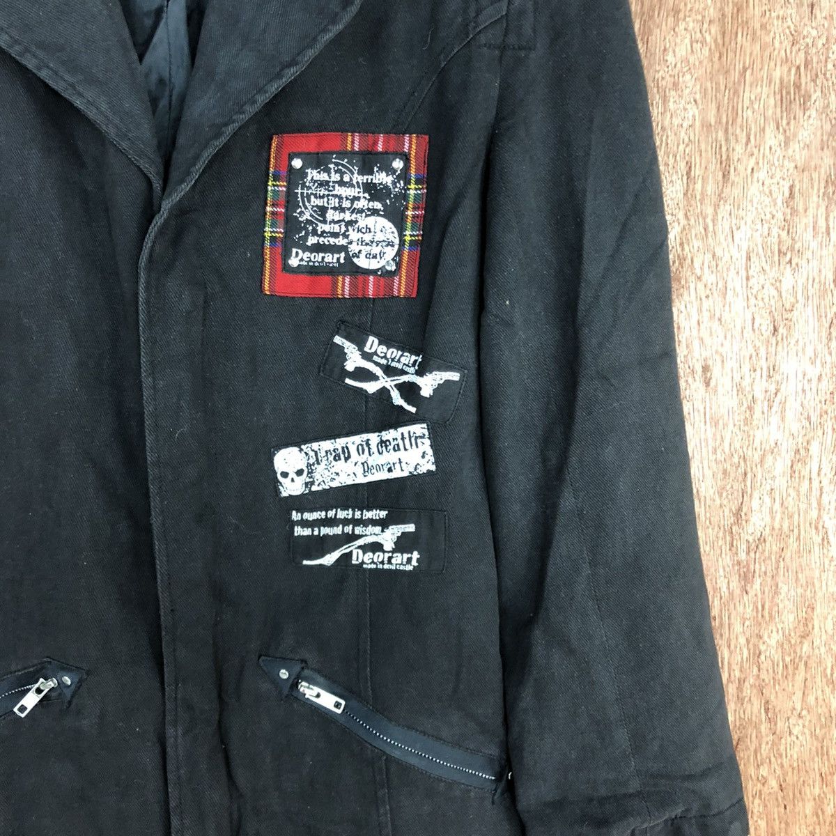 If Six Was Nine DL Peorart seditionaries punk sid vicious skull Black #2061 Size US S / EU 44-46 / 1 - 10 Thumbnail