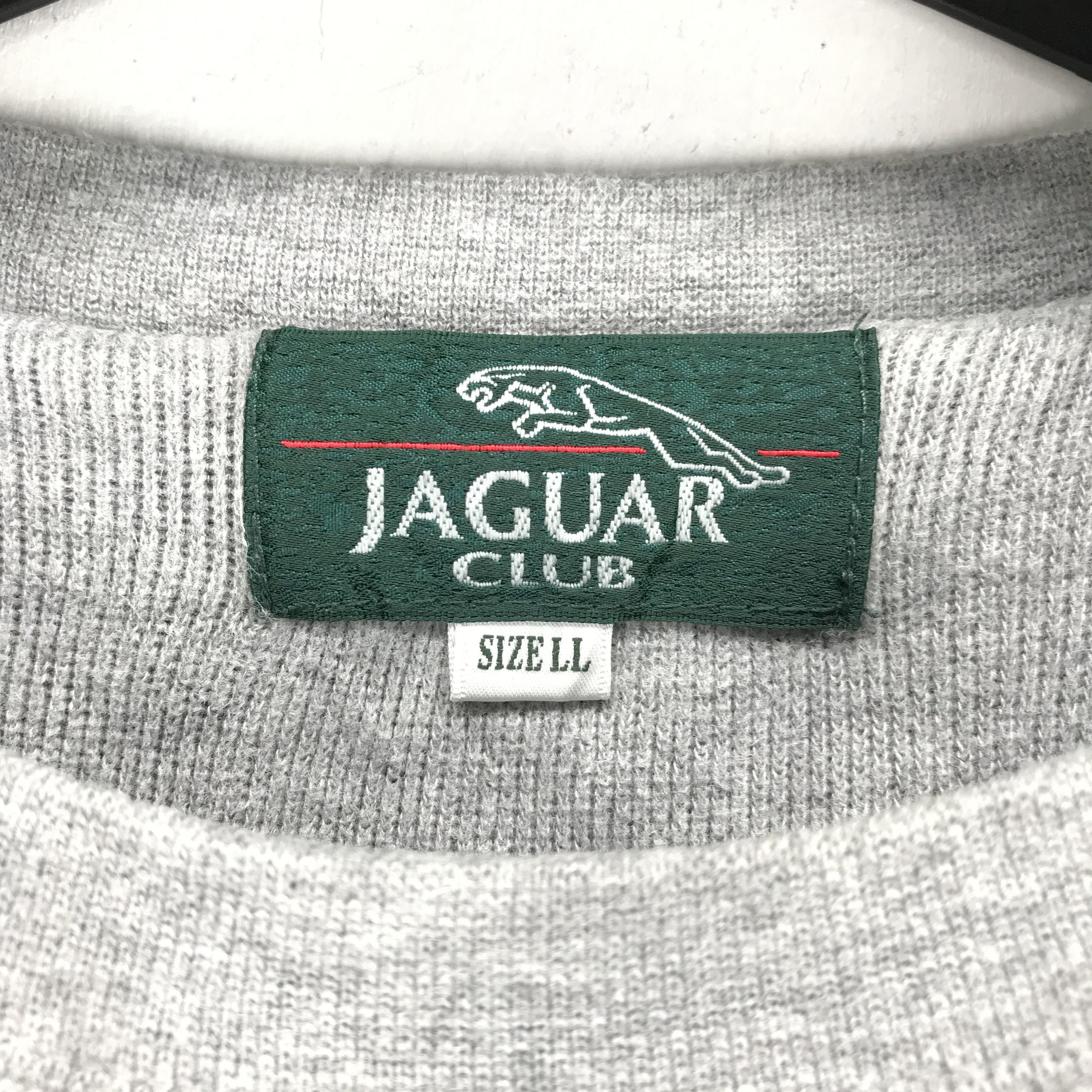 Japanese Brand JAGUAR CLUB Embroidery Logo Sweatshirt #2129-83 Size US L / EU 52-54 / 3 - 6 Thumbnail