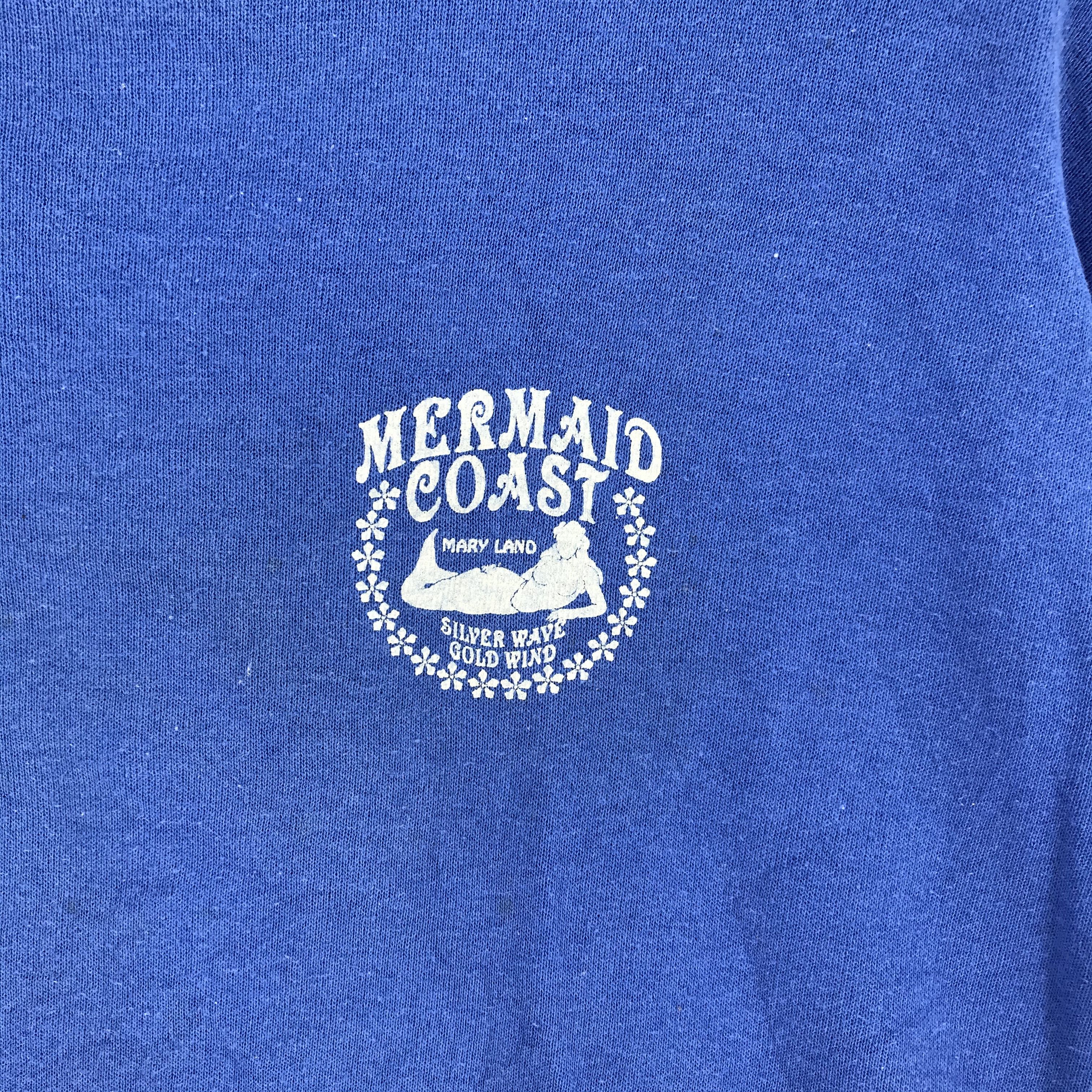 Delta Mermaid Coast Mary Land Big Logo Sweatshirt #2167-84 Size US L / EU 52-54 / 3 - 5 Thumbnail