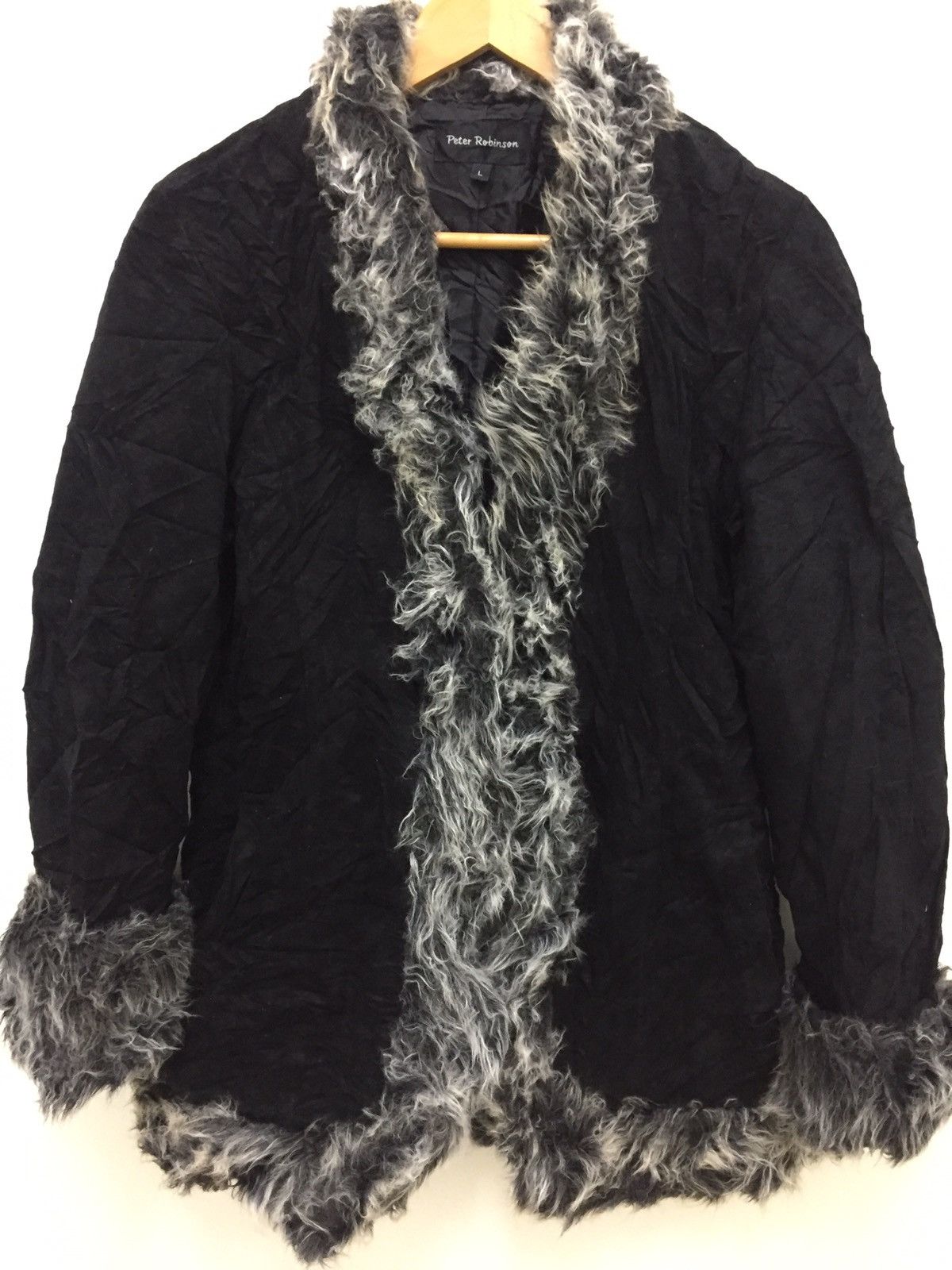 Japanese Brand Peter Robinson Fur Jacket Size US L / EU 52-54 / 3 - 2 Thumbnail