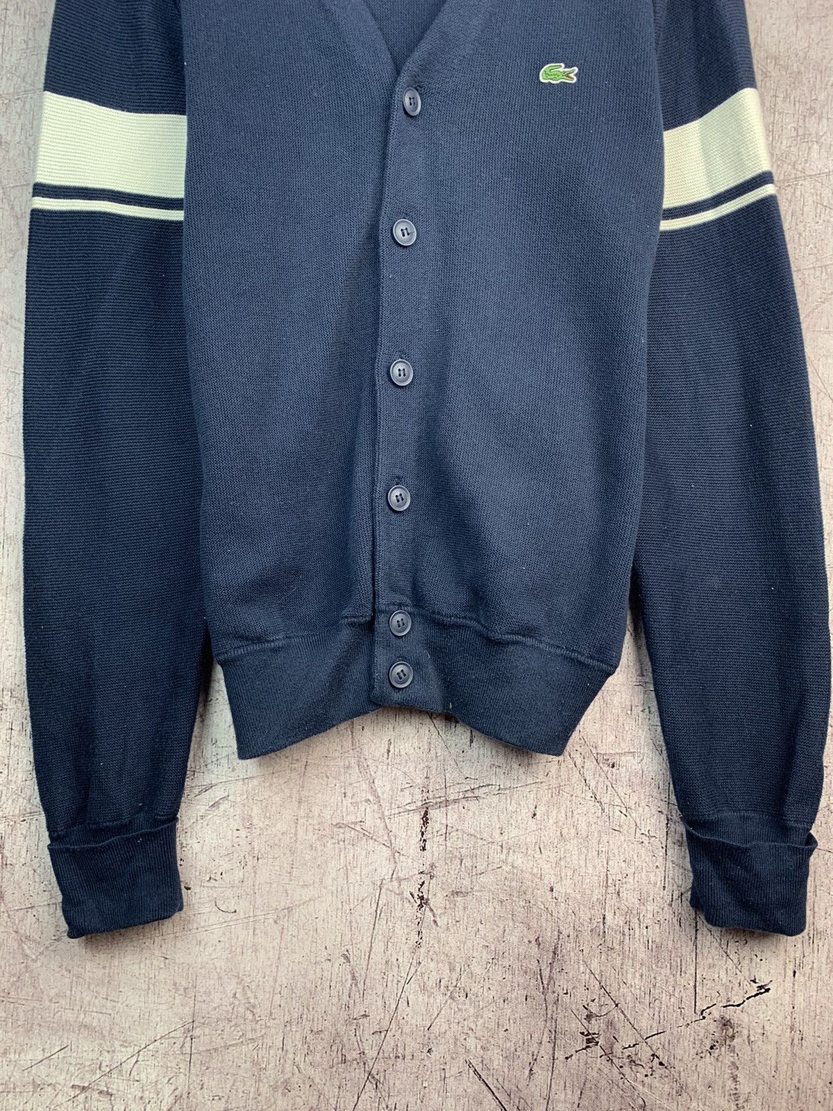 Lacoste Vintage Cardigan Buttons Sweater Size US XS / EU 42 / 0 - 5 Thumbnail