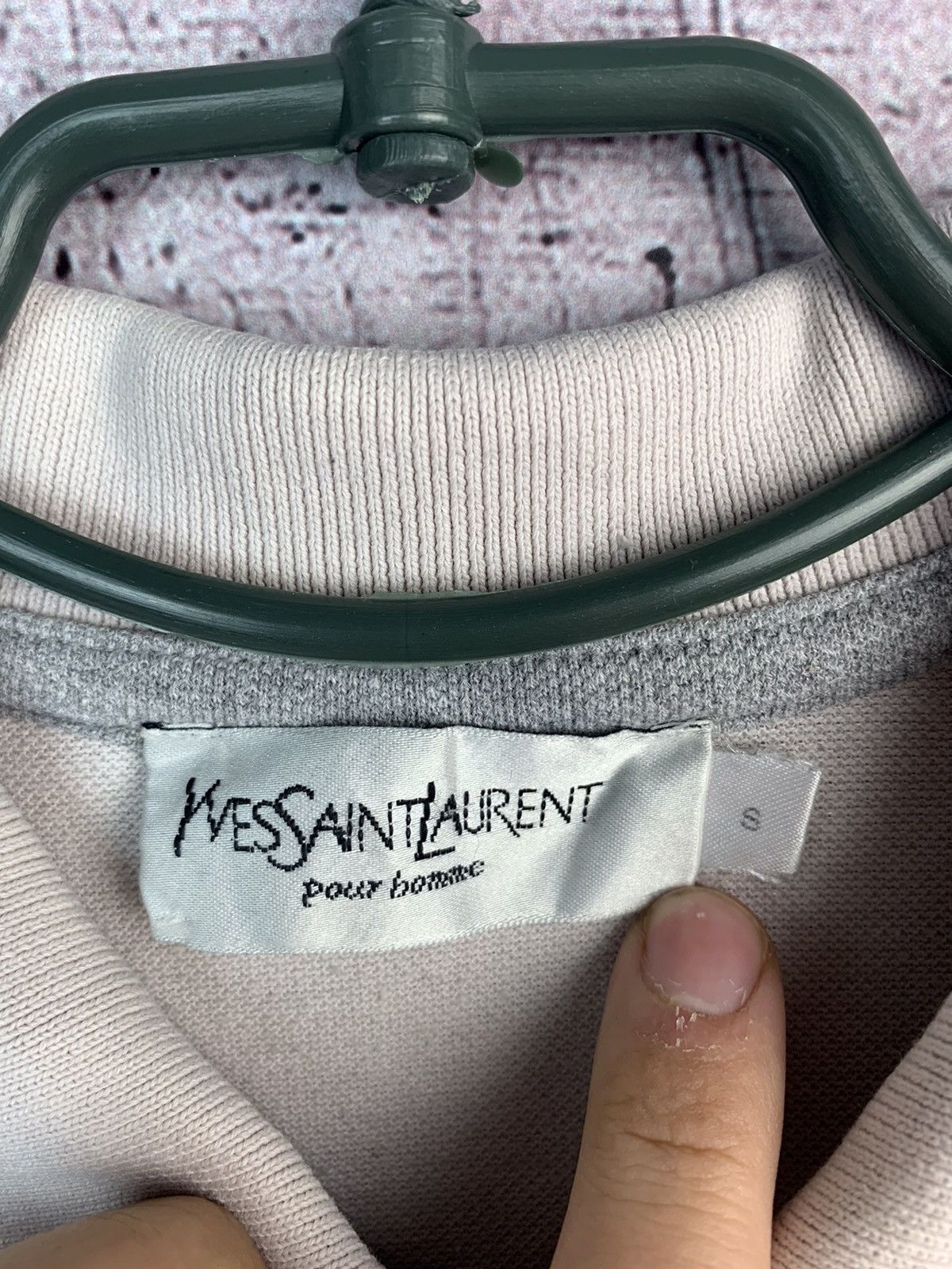 Vintage × Yves Saint Laurent Vintage Yves Saint Laurent YSL Polo Shirt Size US S / EU 44-46 / 1 - 4 Thumbnail