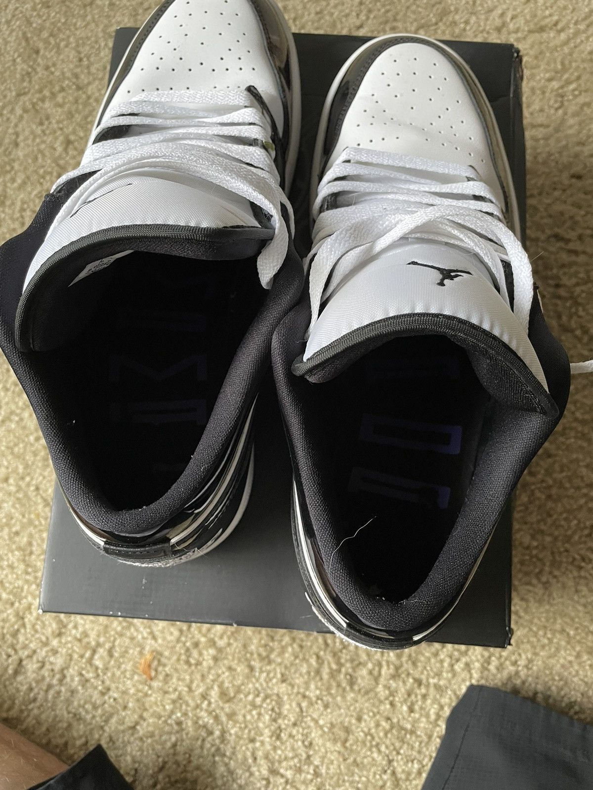 Jordan Brand × Nike Jordan 1 Low Concord Size US 12.5 / EU 45-46 - 4 Thumbnail