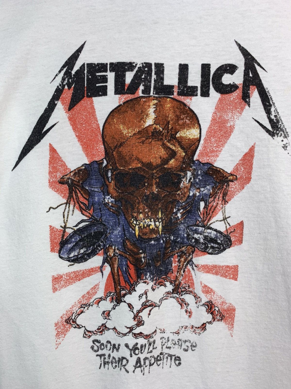 Band Tees × Metallica Metallica Rock Band T-Shirt Size US XL / EU 56 / 4 - 4 Thumbnail