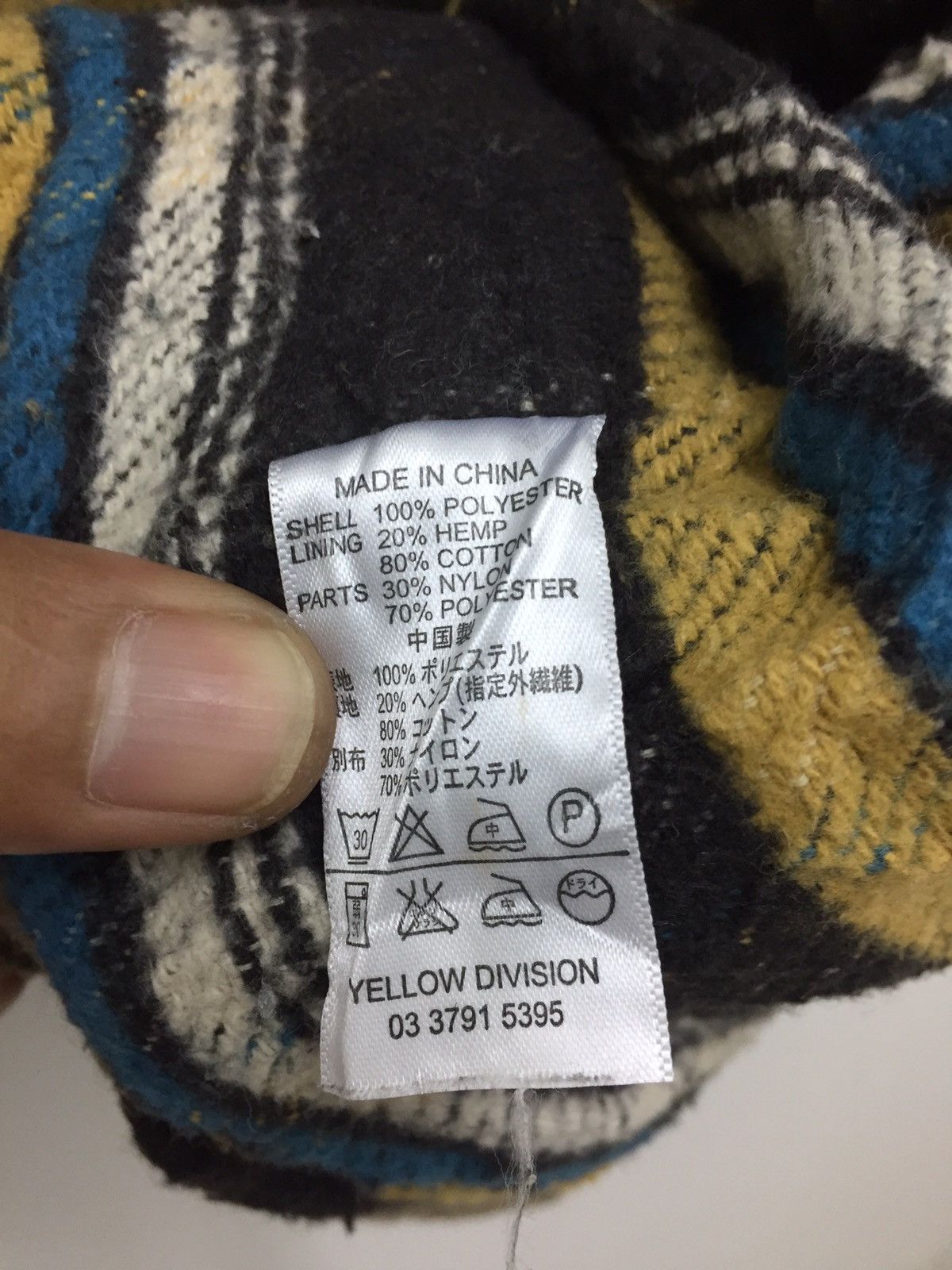 Japanese Brand Go Hemp Fleece Button Down Jacket Size US M / EU 48-50 / 2 - 11 Thumbnail