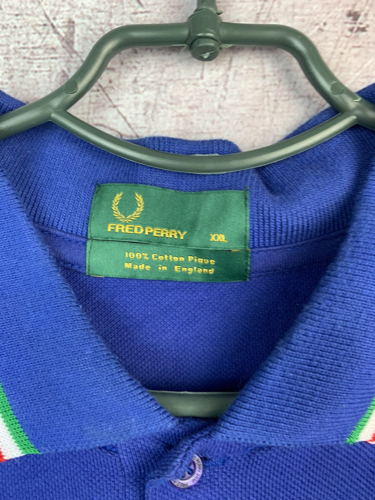 Fred Perry × Vintage Vintage Fred Perry Italia Polo Size US XXL / EU 58 / 5 - 5 Thumbnail