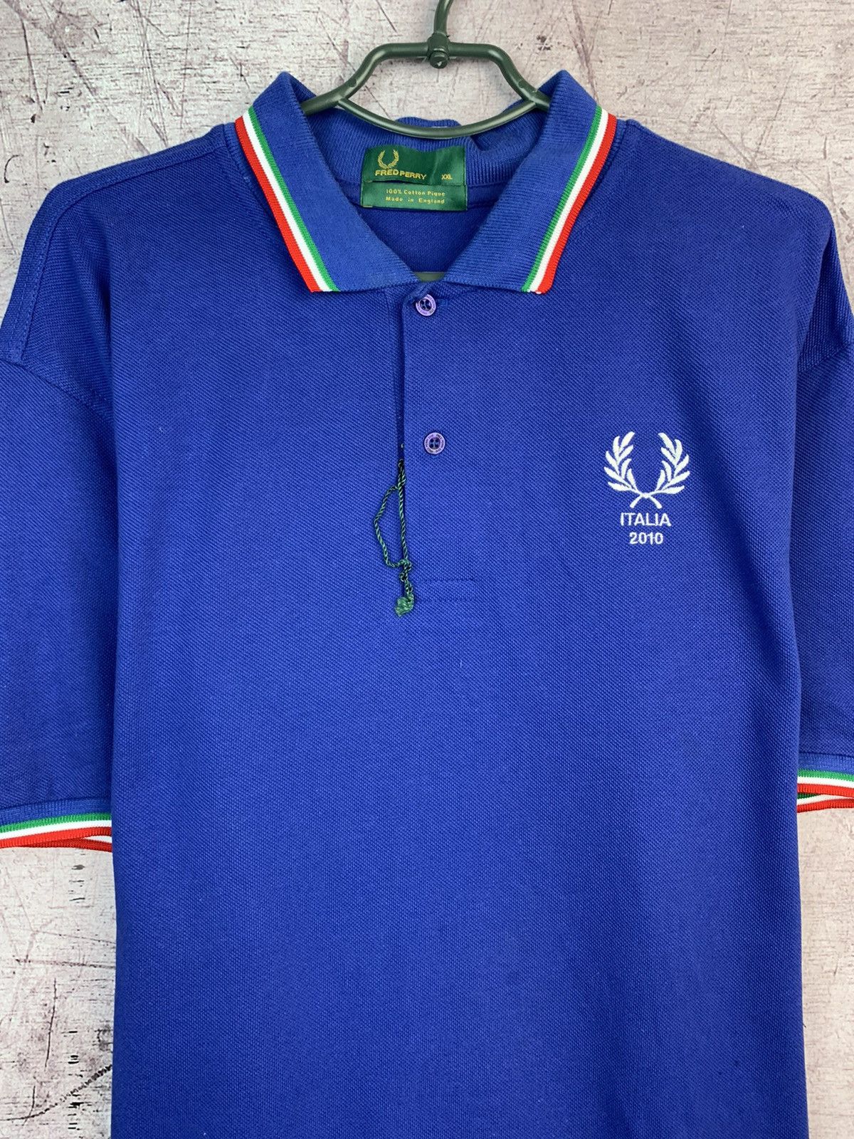 Fred Perry × Vintage Vintage Fred Perry Italia Polo Size US XXL / EU 58 / 5 - 2 Thumbnail