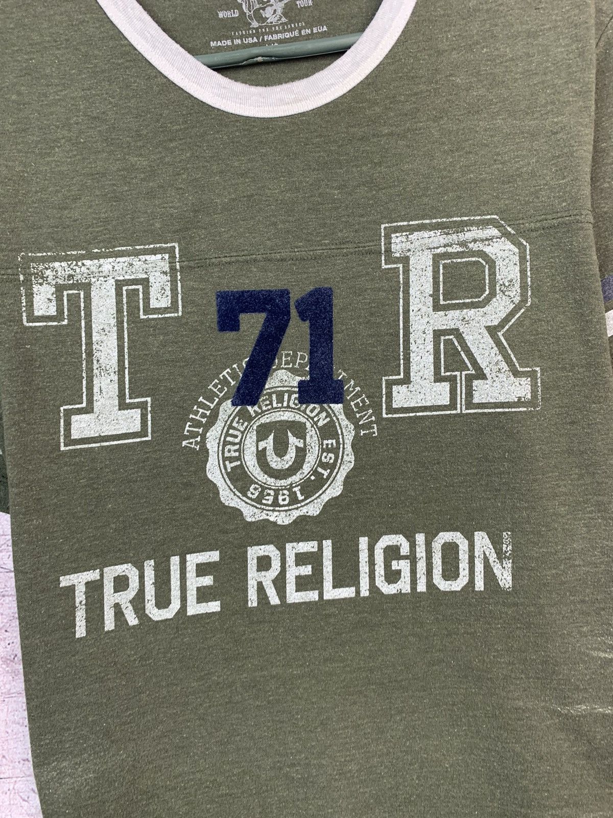 True Religion True Religion Vintage Mens T-Shirt Size US L / EU 52-54 / 3 - 4 Thumbnail