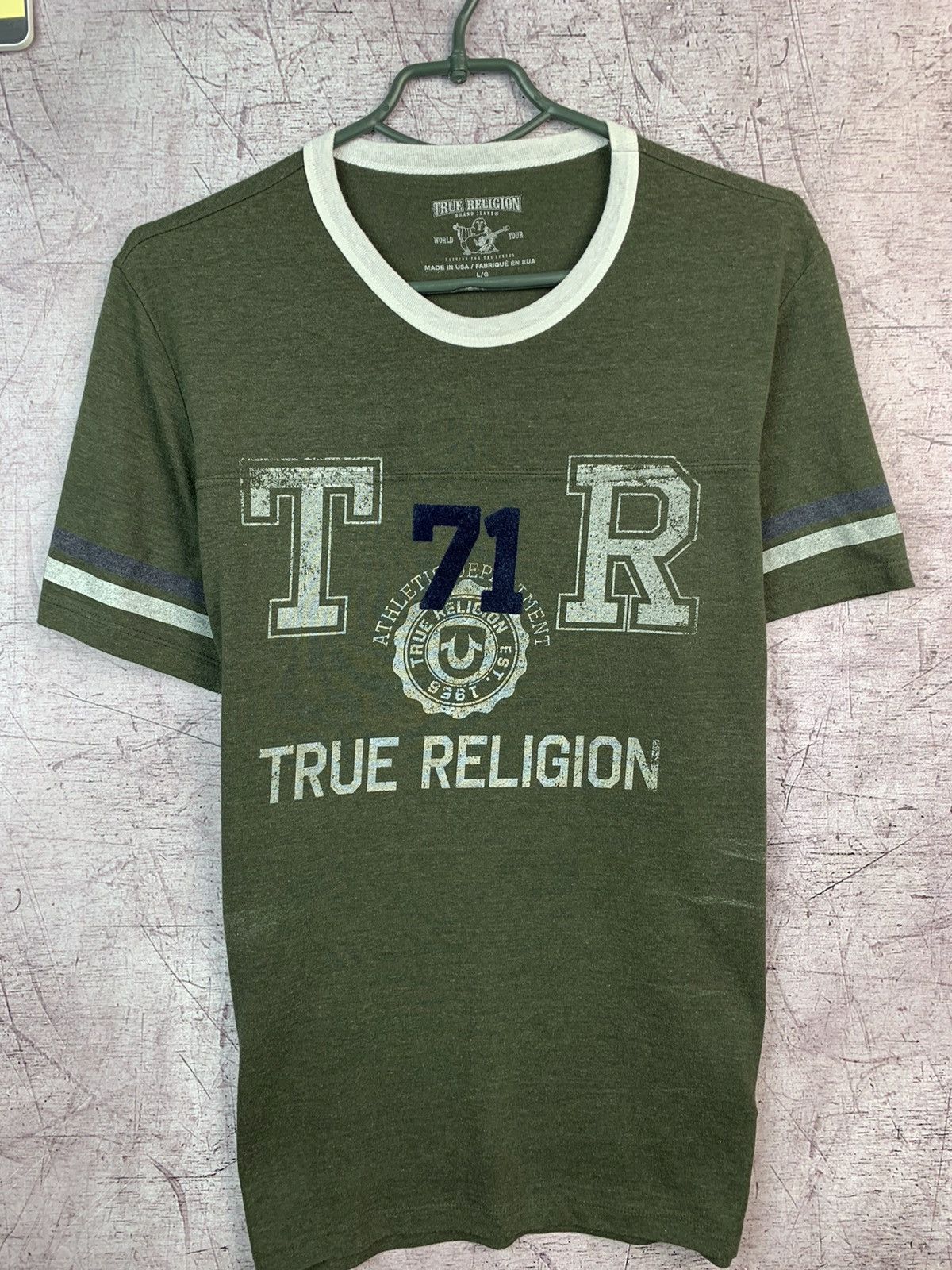 True Religion True Religion Vintage Mens T-Shirt Size US L / EU 52-54 / 3 - 2 Thumbnail