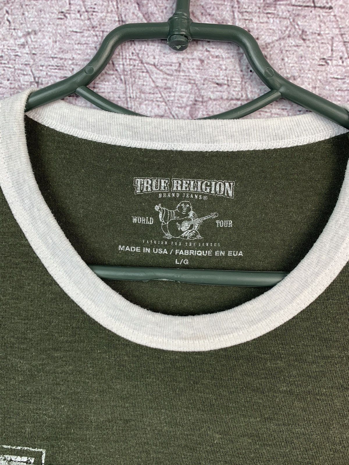 True Religion True Religion Vintage Mens T-Shirt Size US L / EU 52-54 / 3 - 3 Thumbnail