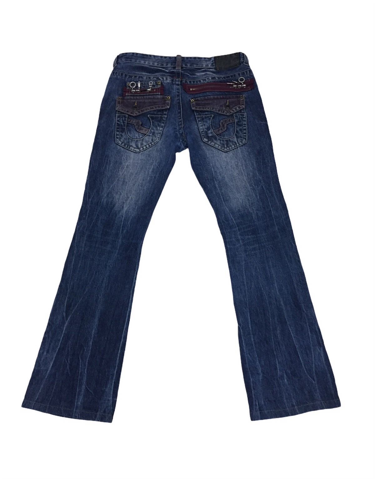 semanticdesign Distressed Semantic Design Denim Pants Size US 33 - 1 Thumbnail