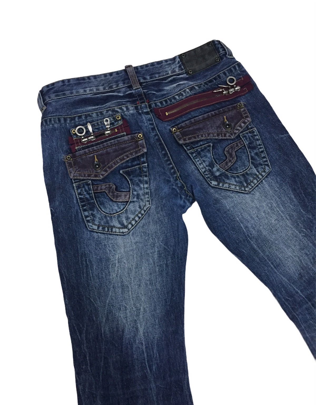 semanticdesign Distressed Semantic Design Denim Pants Size US 33 - 4 Thumbnail