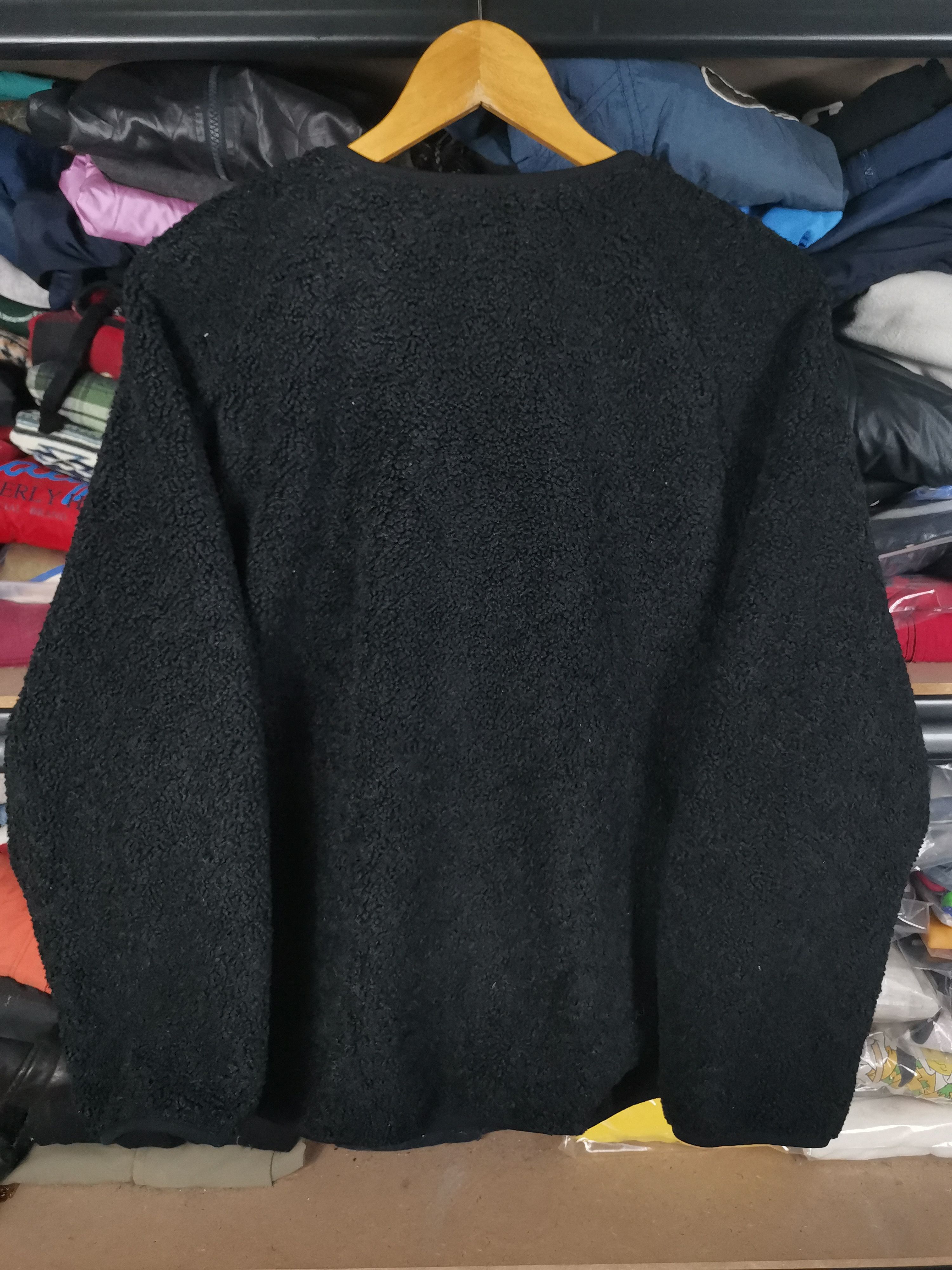 Japanese Brand Uniqlo Fleece Sherpa Zipper Ups Cardigan Jacket Size US XL / EU 56 / 4 - 2 Thumbnail