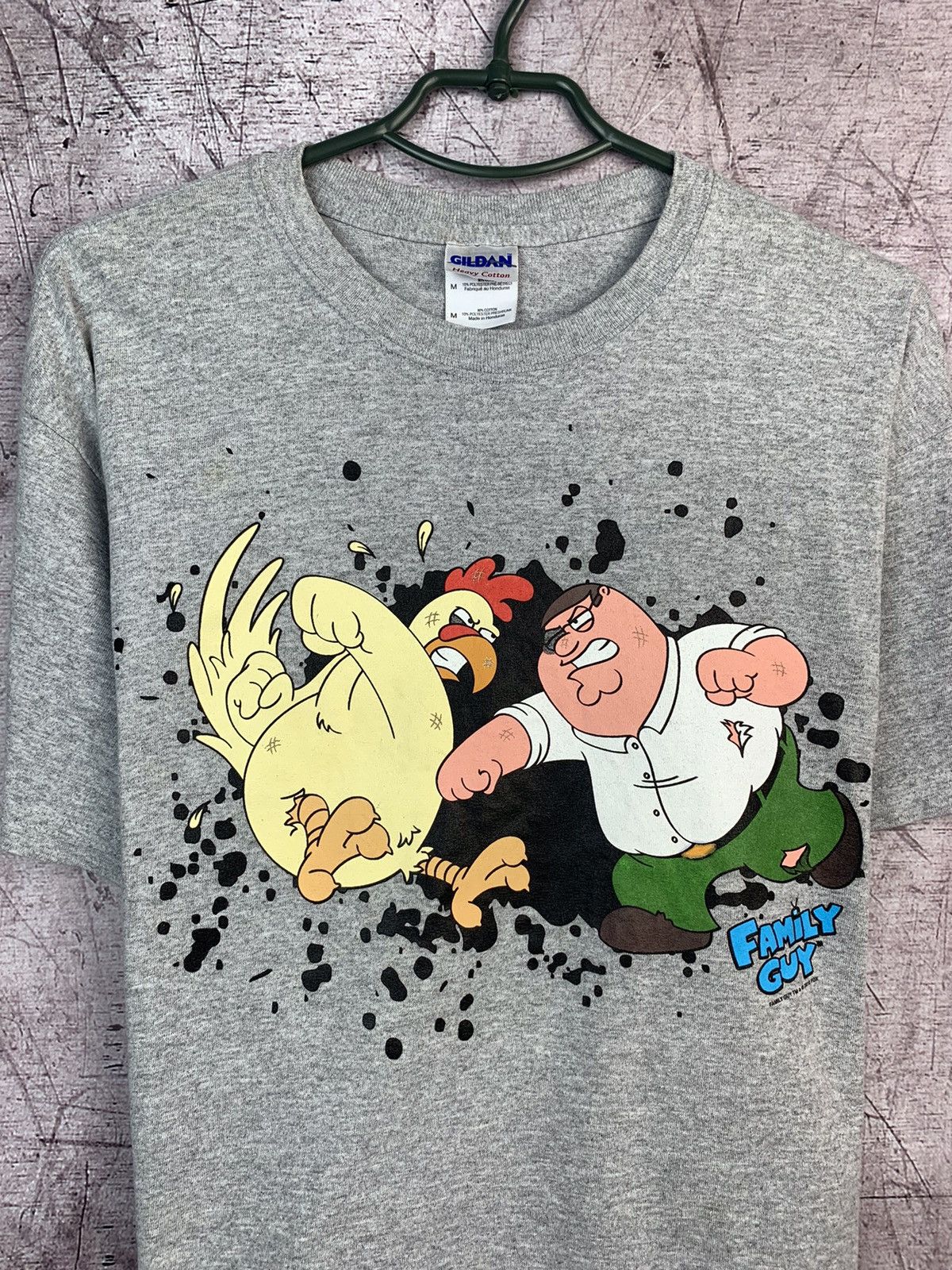 Cartoon Network × Gildan Family Guy Mens T-Shirt Size US M / EU 48-50 / 2 - 2 Thumbnail