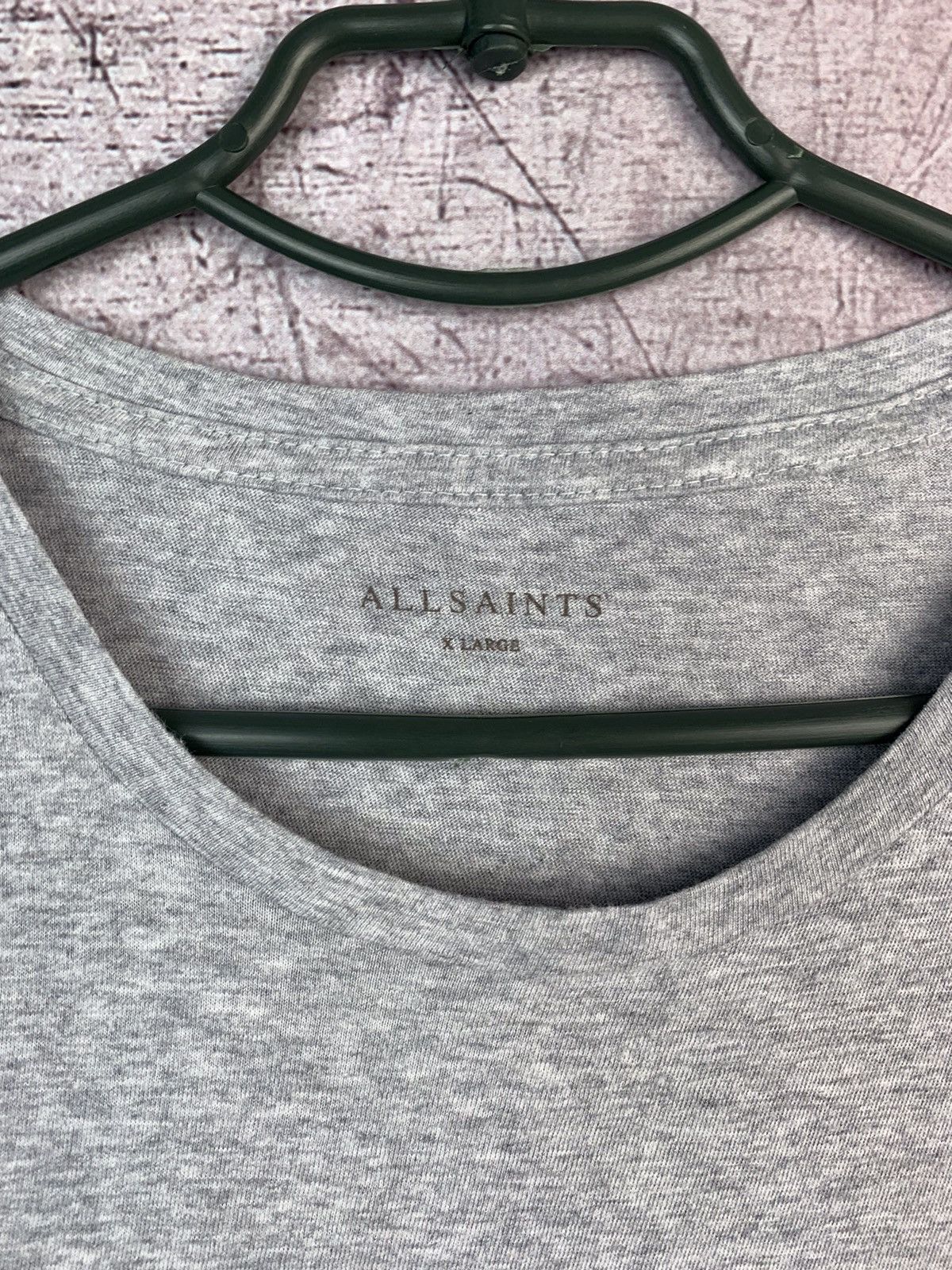 Allsaints Allsaints Mens Cradle SS Crew T-Shirt Size US XL / EU 56 / 4 - 4 Thumbnail