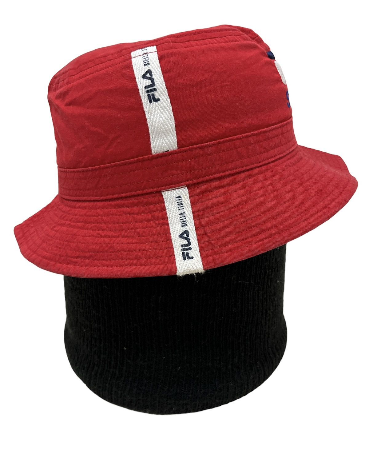 Fila Vintage Fila Sport Embroidery Logo Bucket Hats Size ONE SIZE - 3 Thumbnail