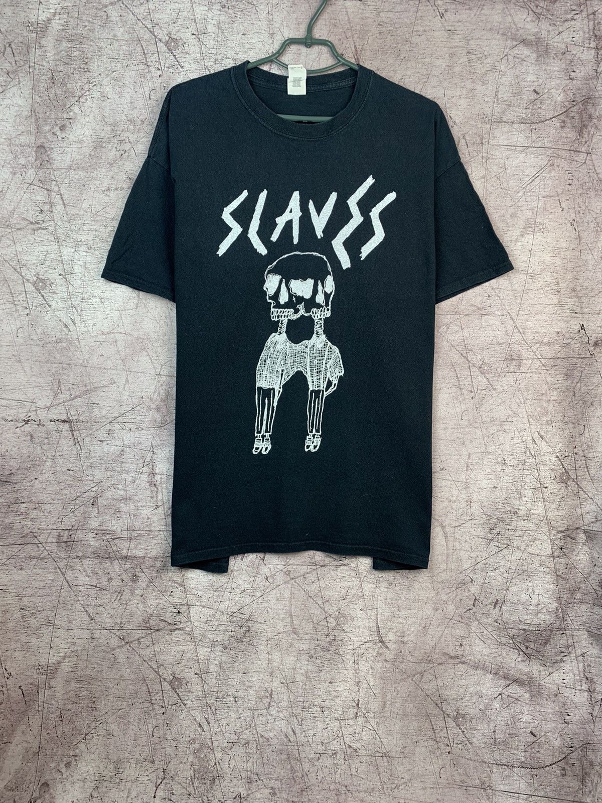 Band Tees × Vintage Vintage Slaves T Shirt Size US XL / EU 56 / 4 - 1 Thumbnail