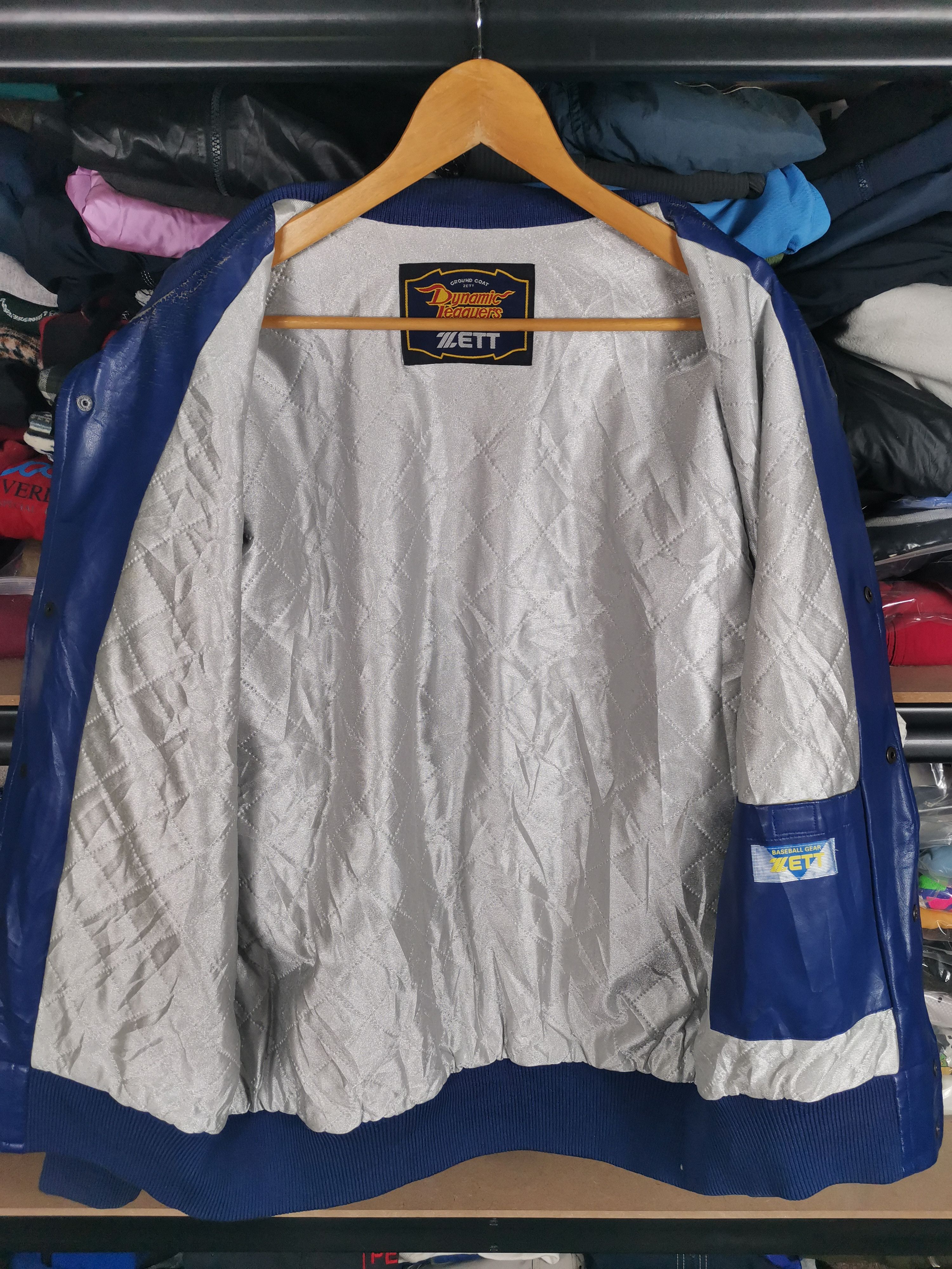 Vintage Vintage 80s Varsity Pu Leather Jacket Baseball Size US XL / EU 56 / 4 - 3 Thumbnail