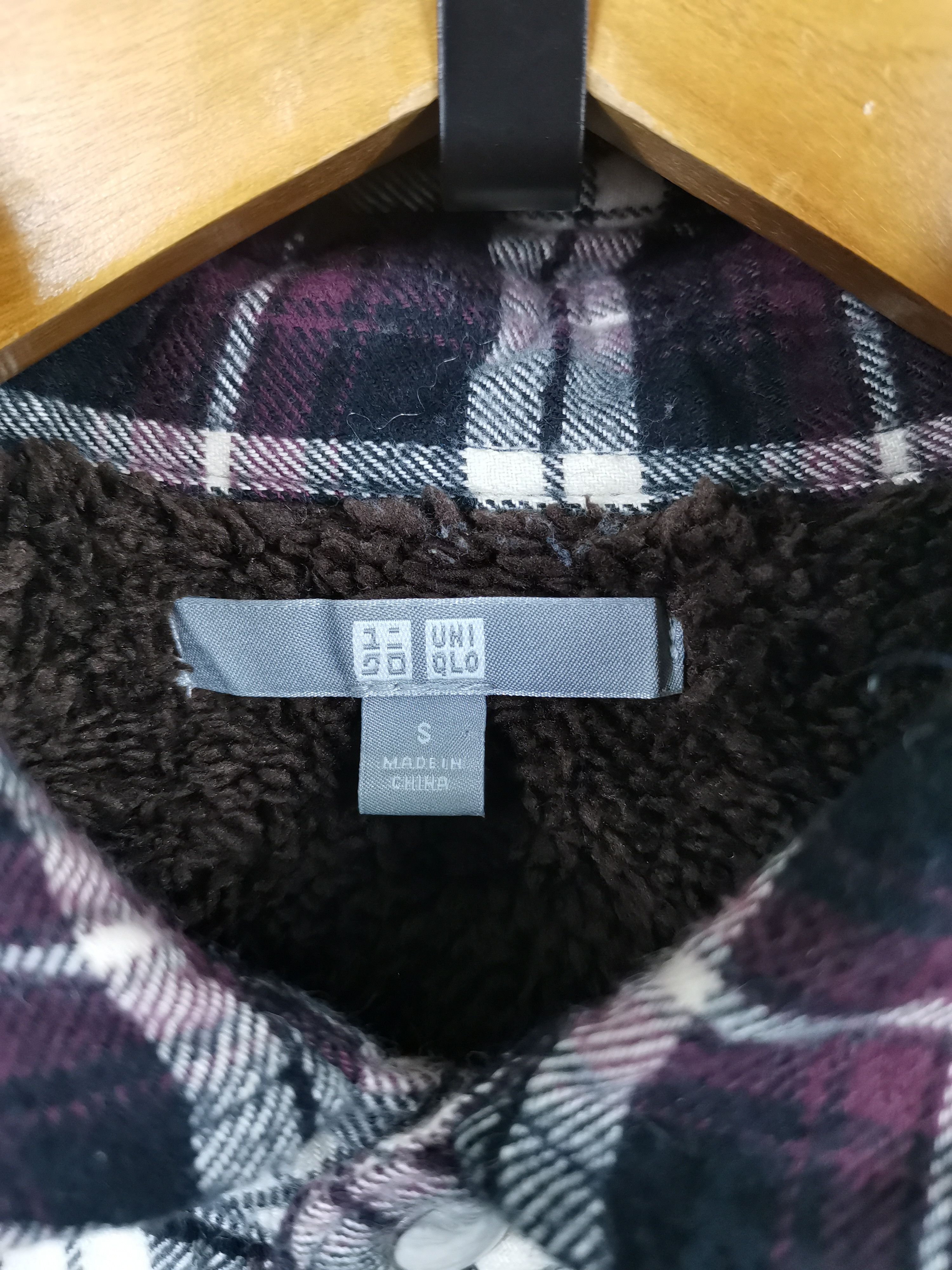 Japanese Brand Japanese Brand Uniqlo Flannel Shirt Linning Sherpa Size US S / EU 44-46 / 1 - 4 Thumbnail