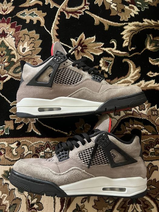 stock x jordan 4 taupe haze