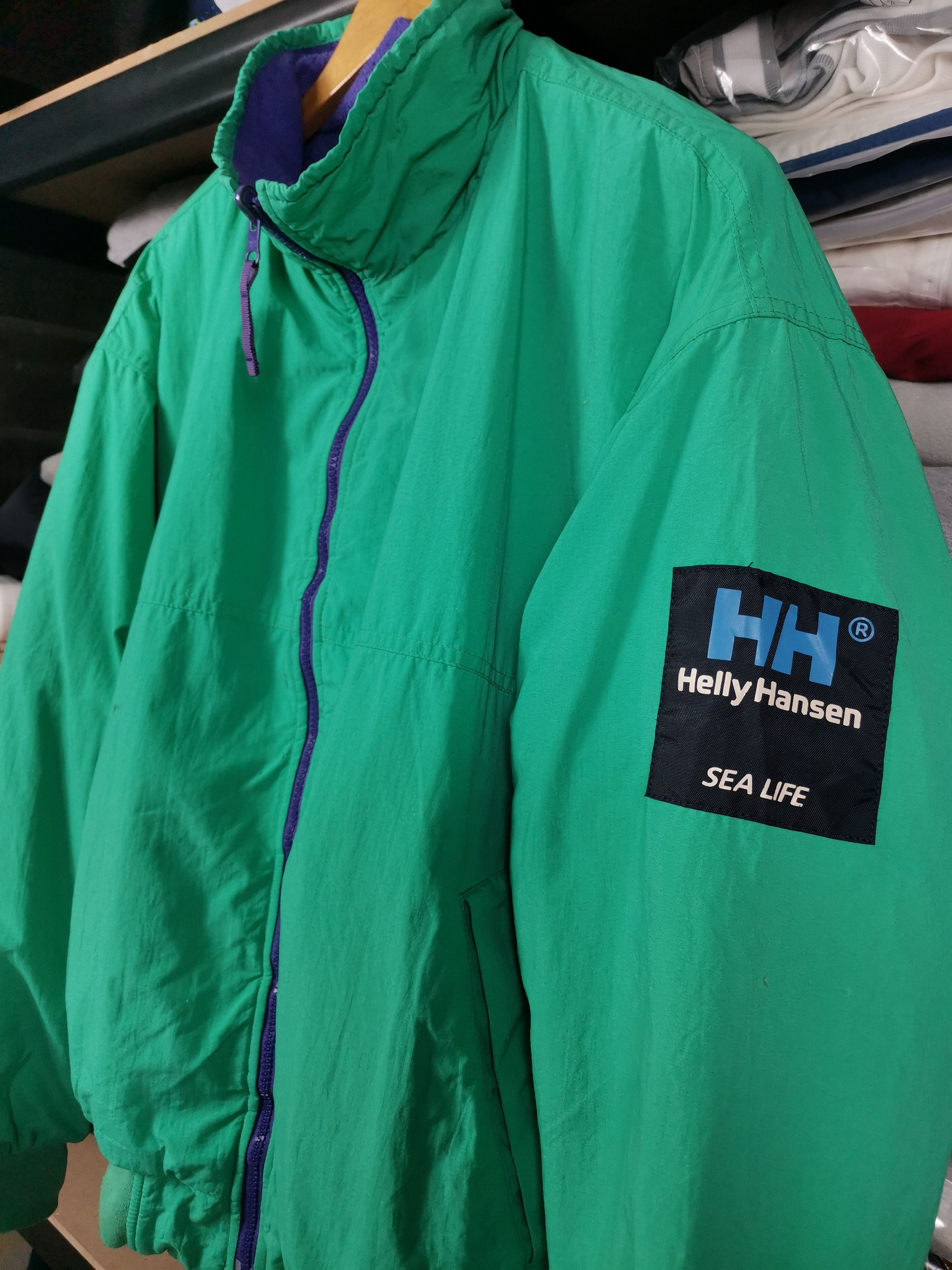 Helly Hansen Vintage Helly Hansen Reversible Bomber Jacket Size US XL / EU 56 / 4 - 2 Thumbnail