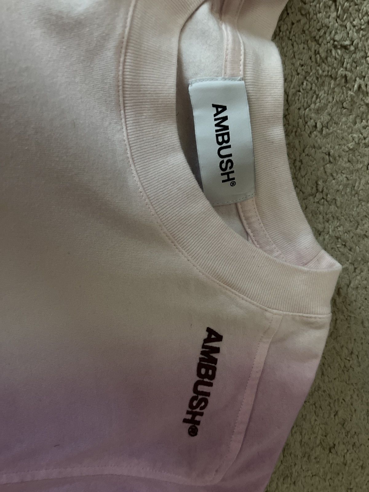 Ambush Design Gradient Dye paneled tshirt by Ambush Size US L / EU 52-54 / 3 - 3 Thumbnail