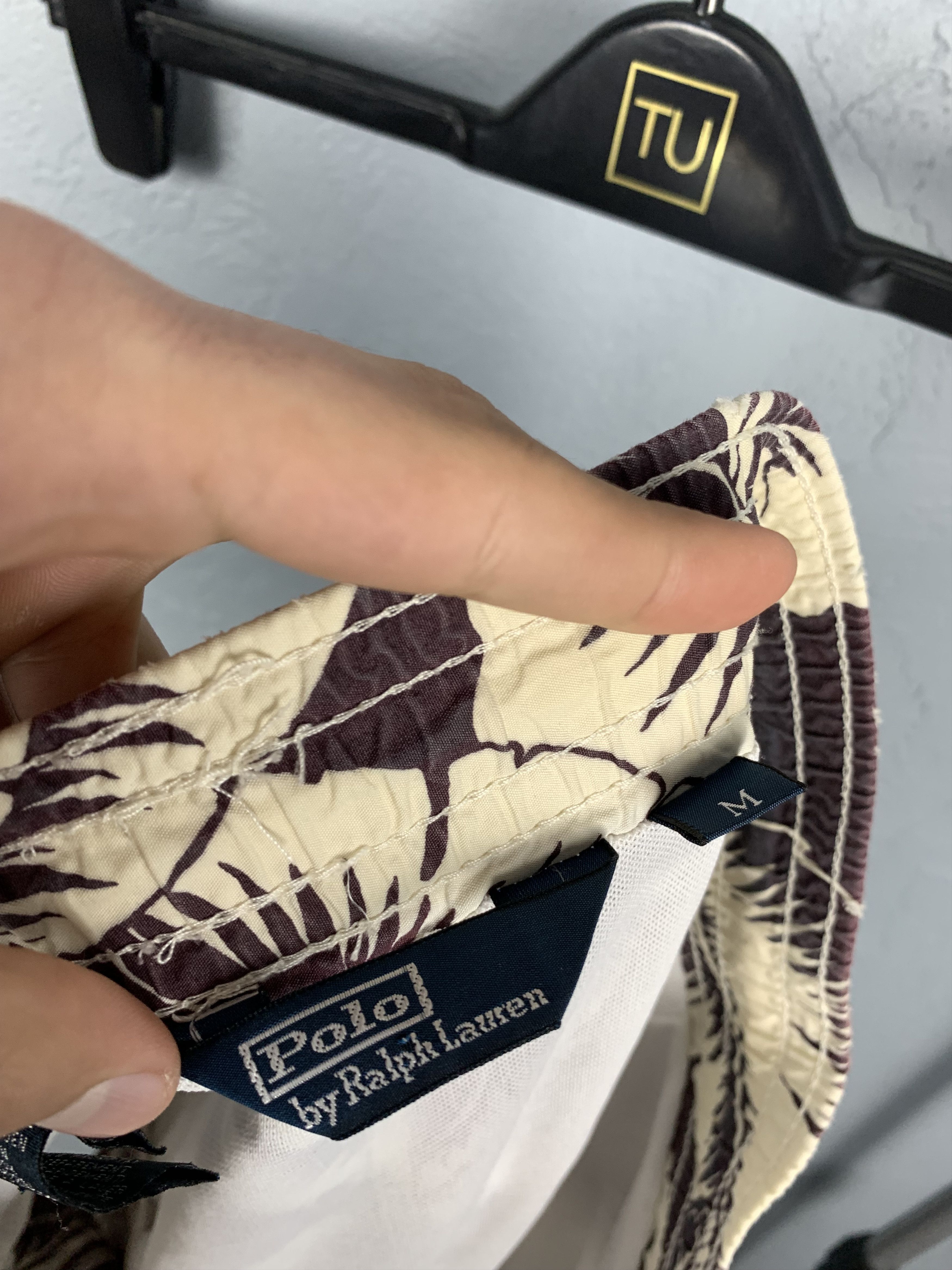 Polo Ralph Lauren × Ralph Lauren × Vintage Polo Ralph Lauren Mens Full Floral Printed Swimming Shorts Size US 32 / EU 48 - 9 Thumbnail